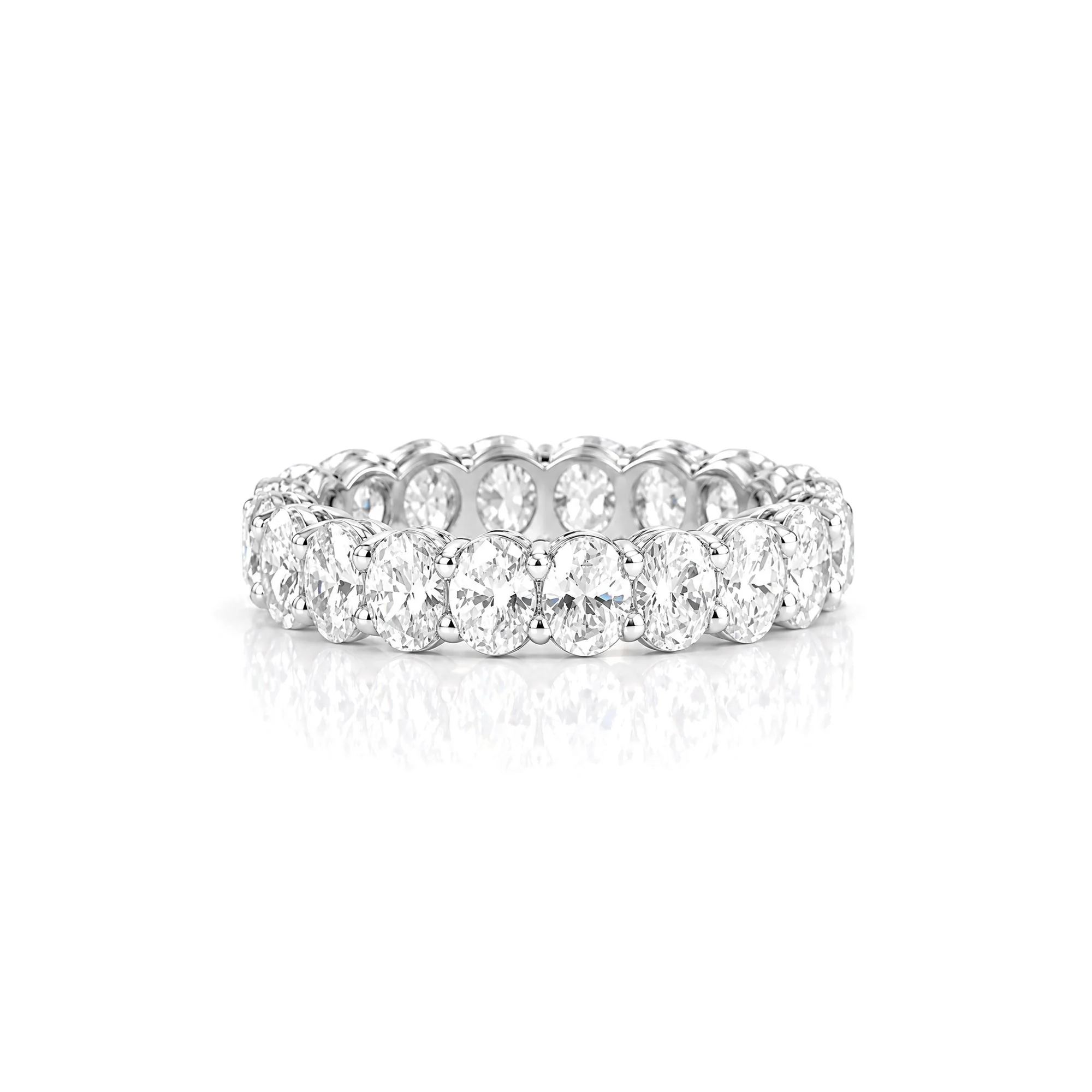 Aurora Eternity Band, view 1 — House of Mina