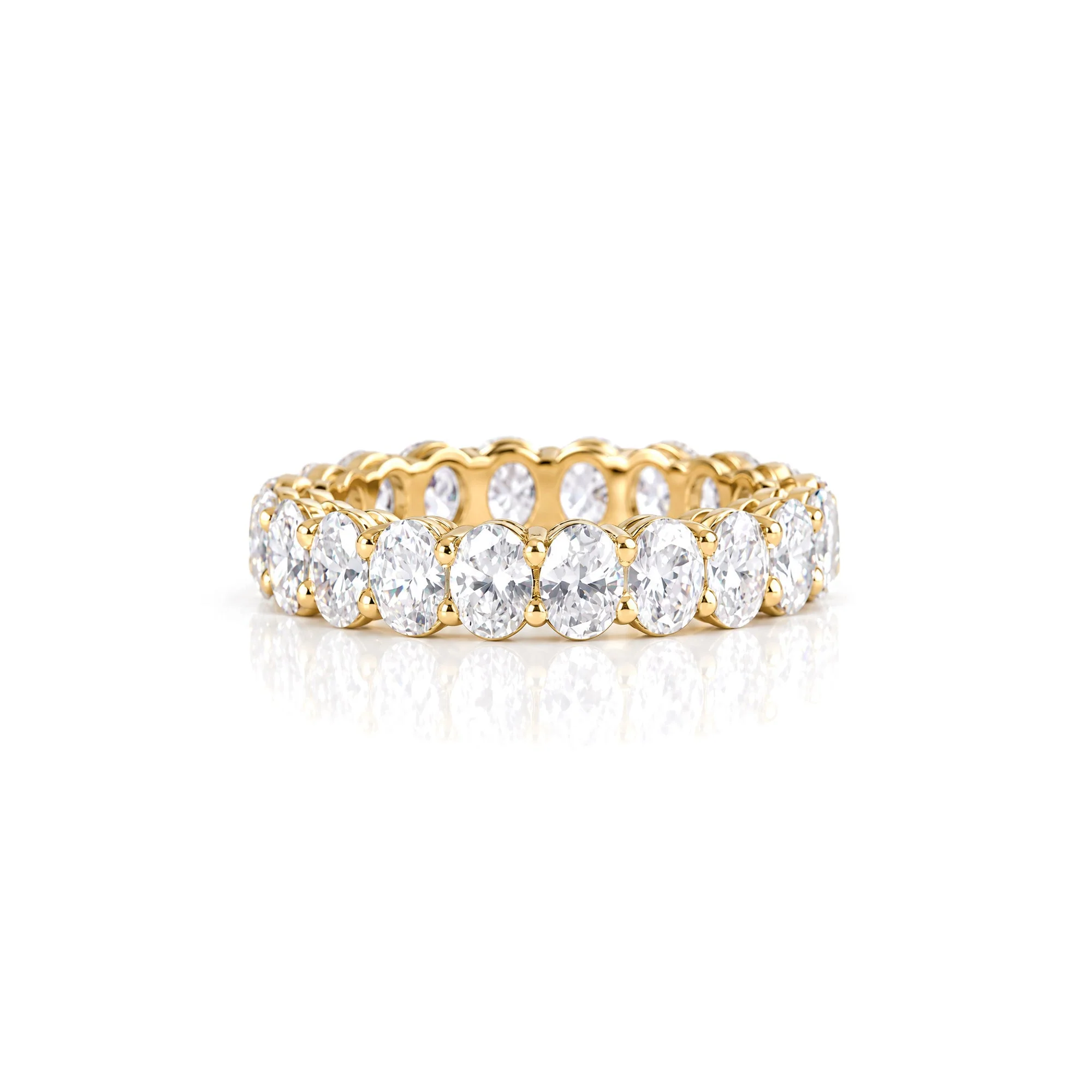 Aurora Eternity Band, view 4 — House of Mina