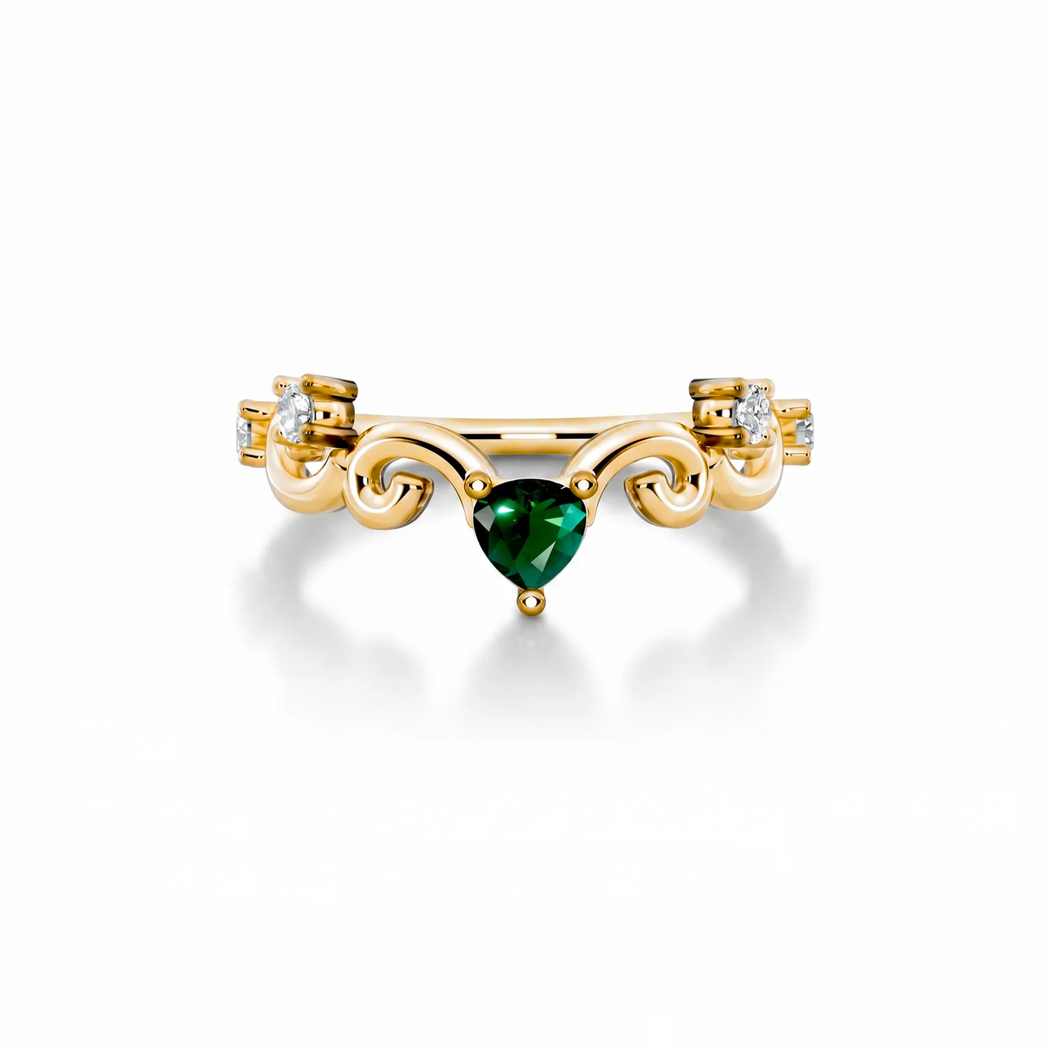 Birthstone Dainty Ring, view 1 — House of Mina