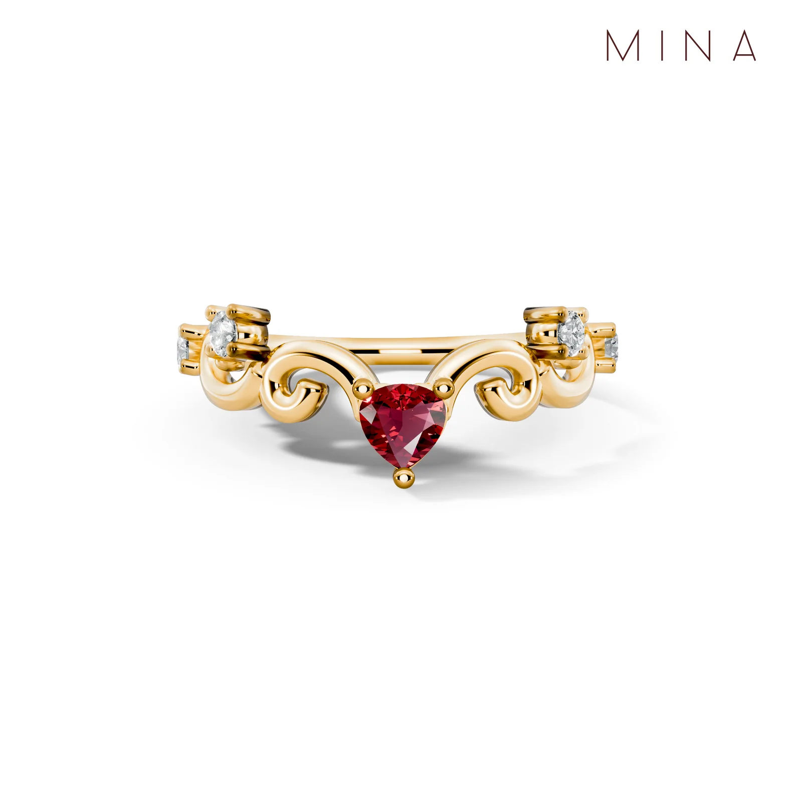 Birthstone Dainty Ring, view 11 — House of Mina