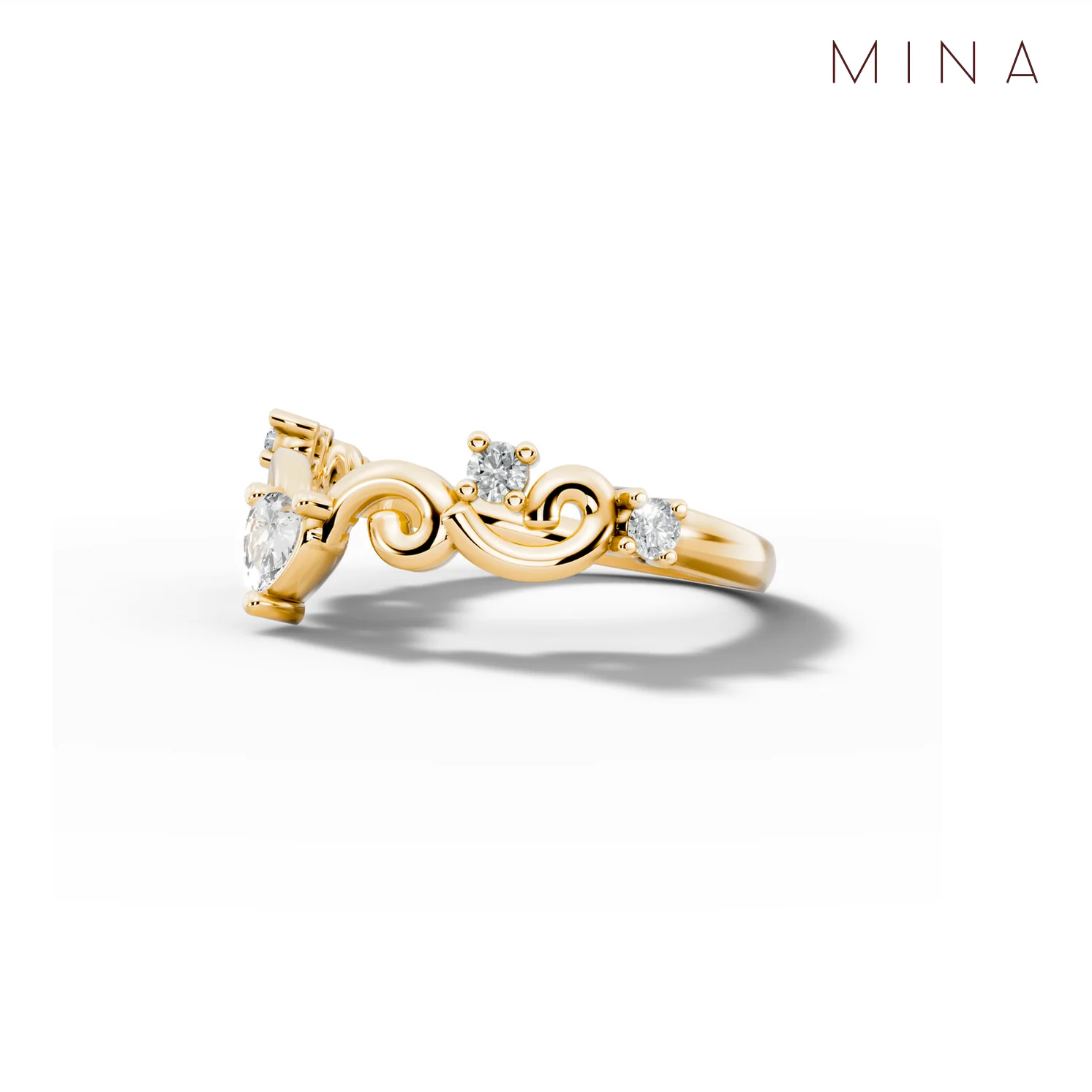 Birthstone Dainty Ring, view 19 — House of Mina