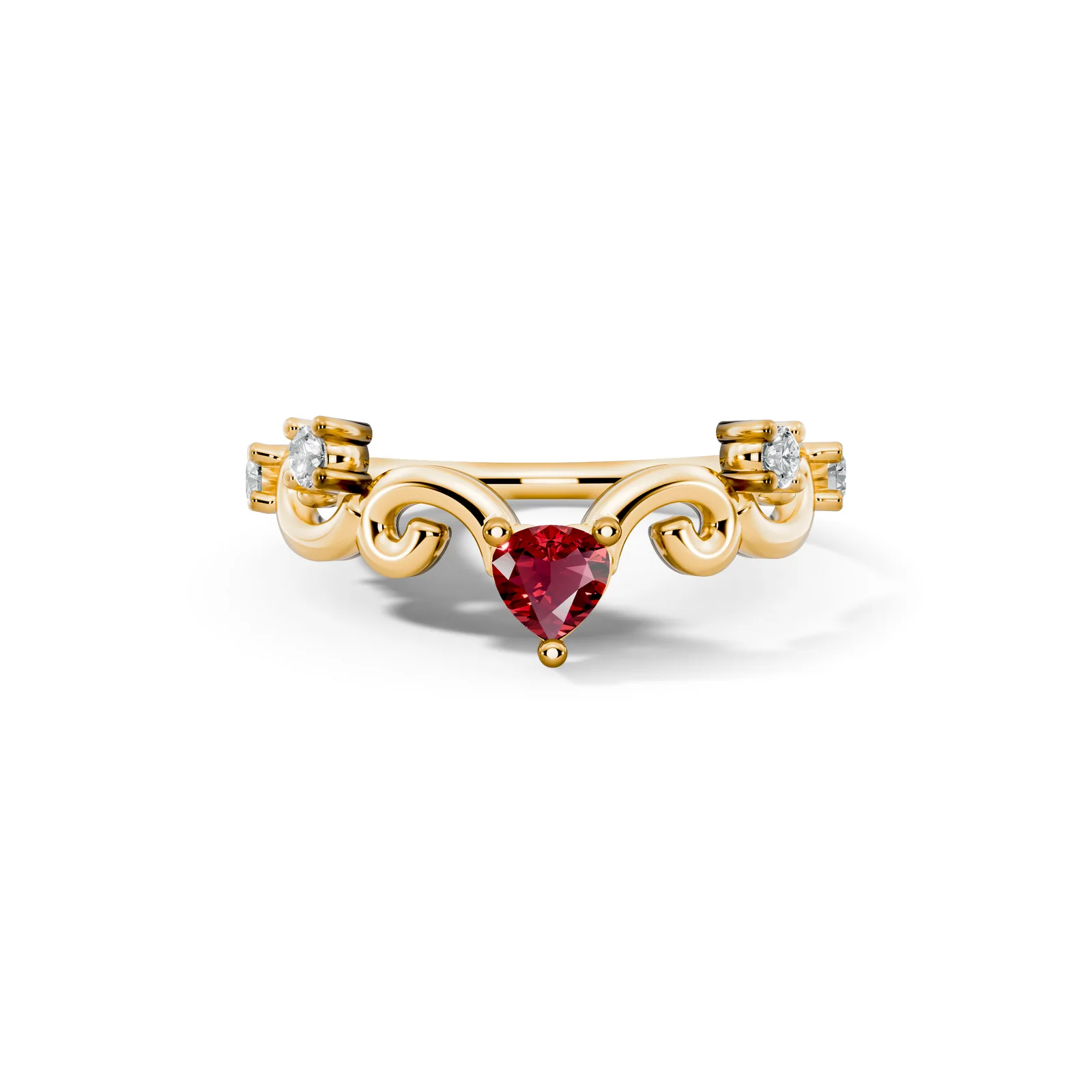 Birthstone Dainty Ring, view 2 — House of Mina