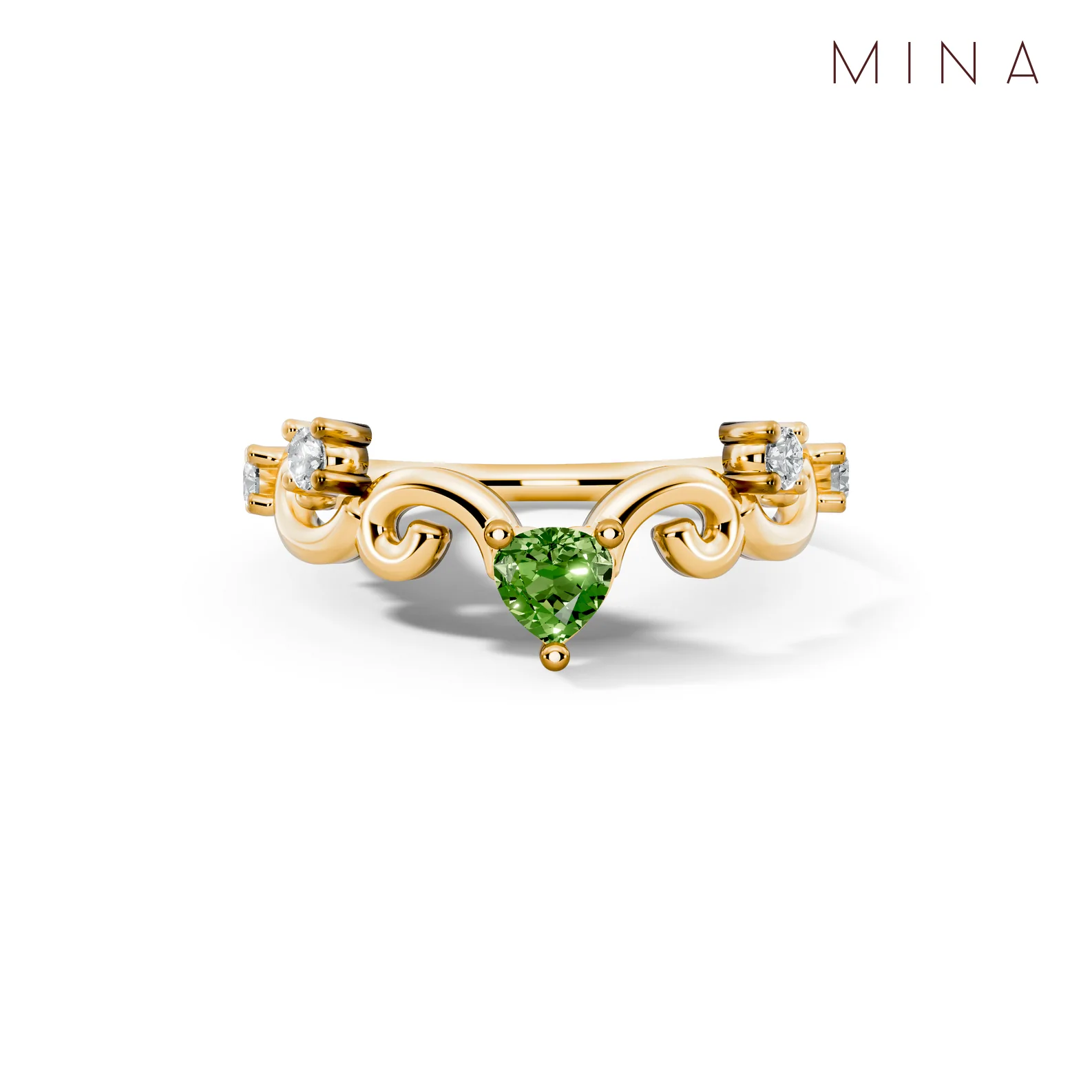 Birthstone Dainty Ring, view 7 — House of Mina
