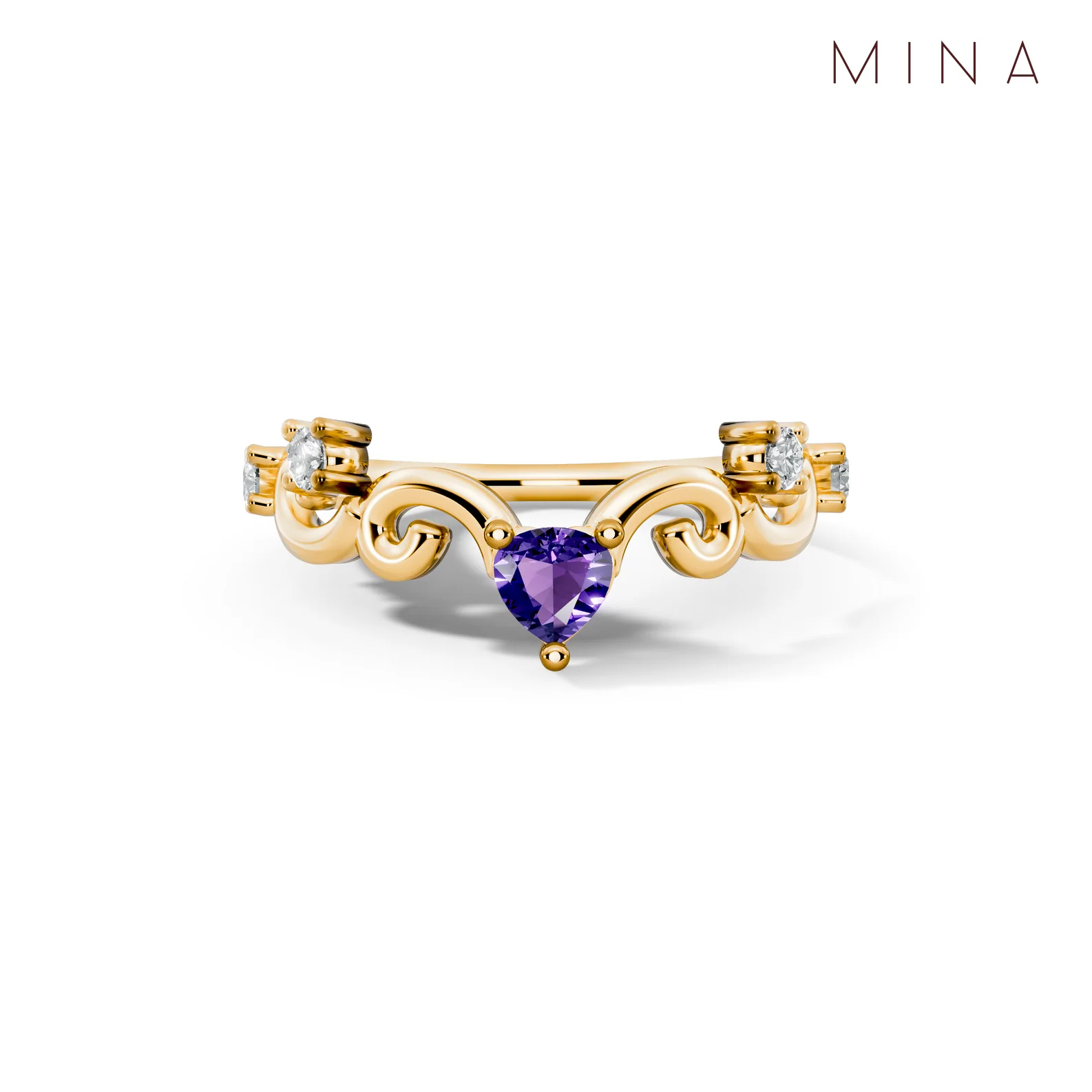 Birthstone Dainty Ring, view 9 — House of Mina