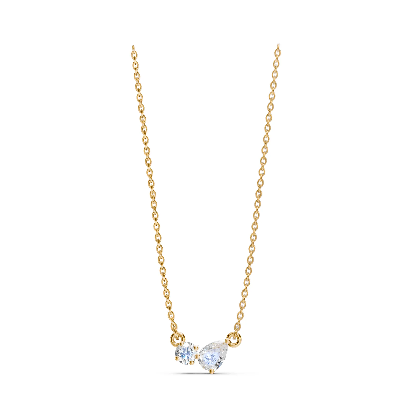 Birthstone Duo Pendant, view 7 — House of Mina