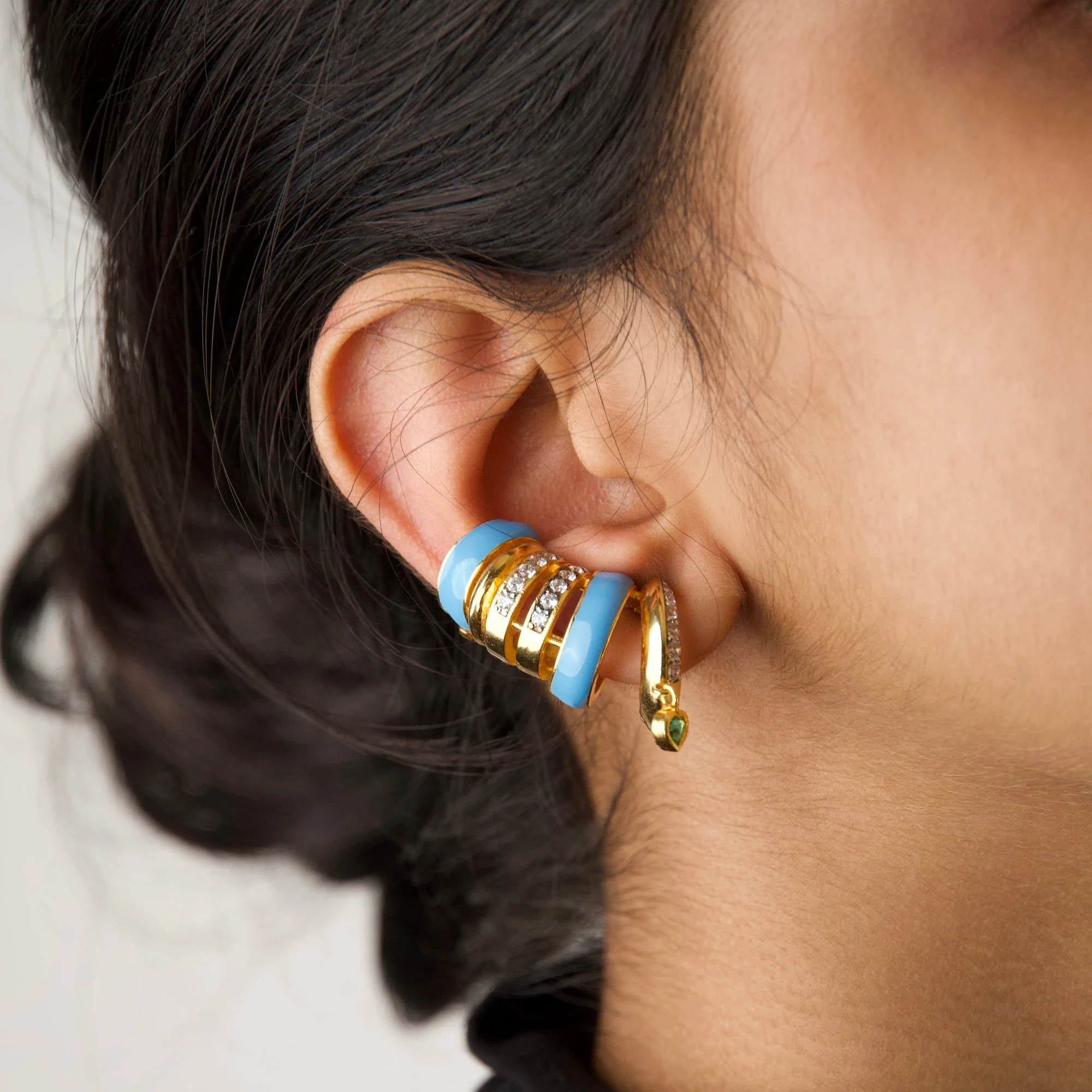 Capri Ear Cuffs, view 5 — House of Mina