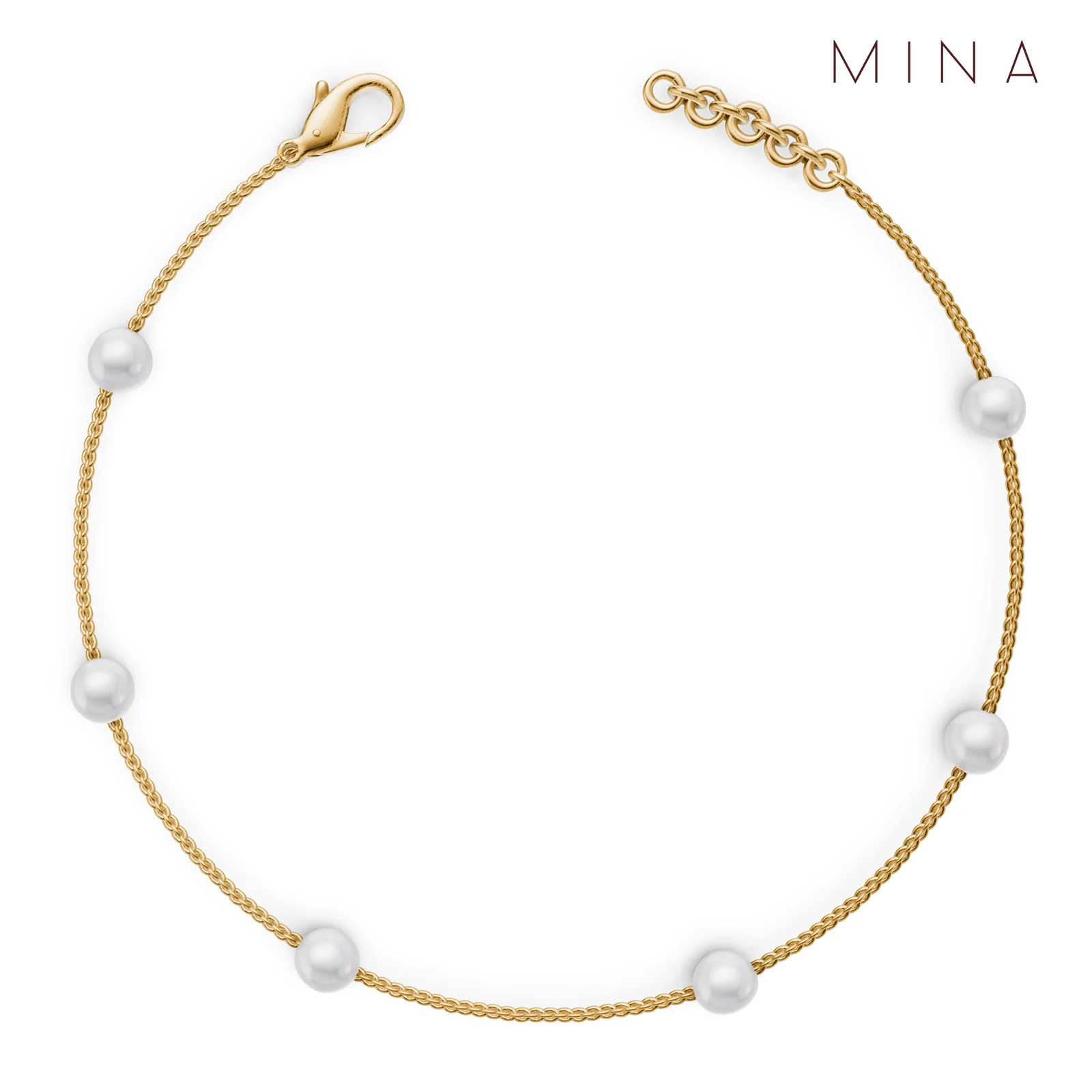 Pearl Bracelet, view 1 — House of Mina