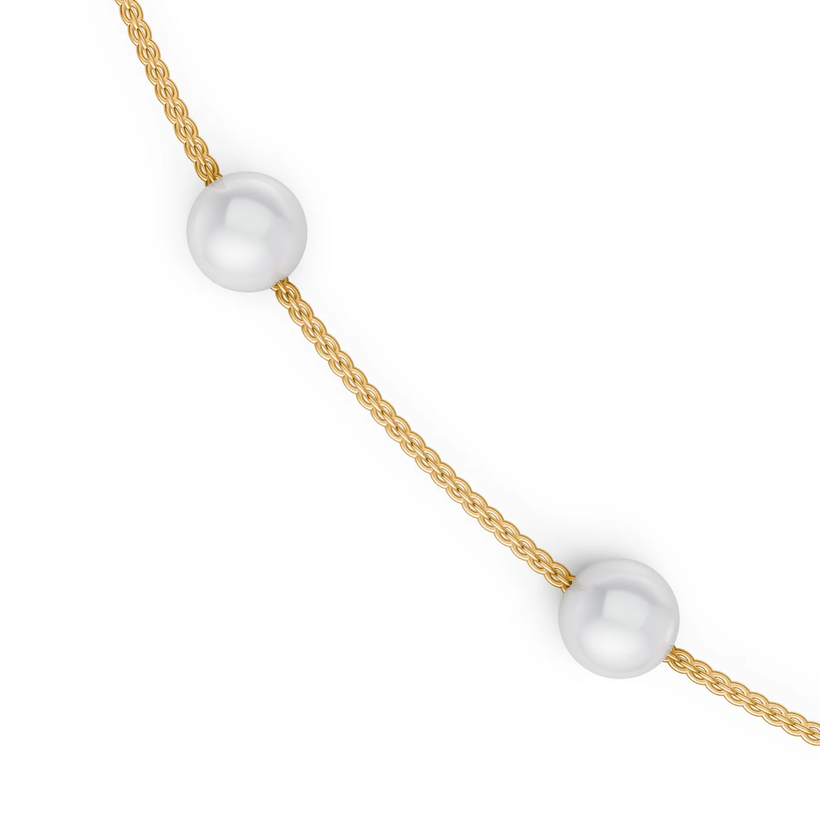 Chain Pearl Choker, view 2 — House of Mina
