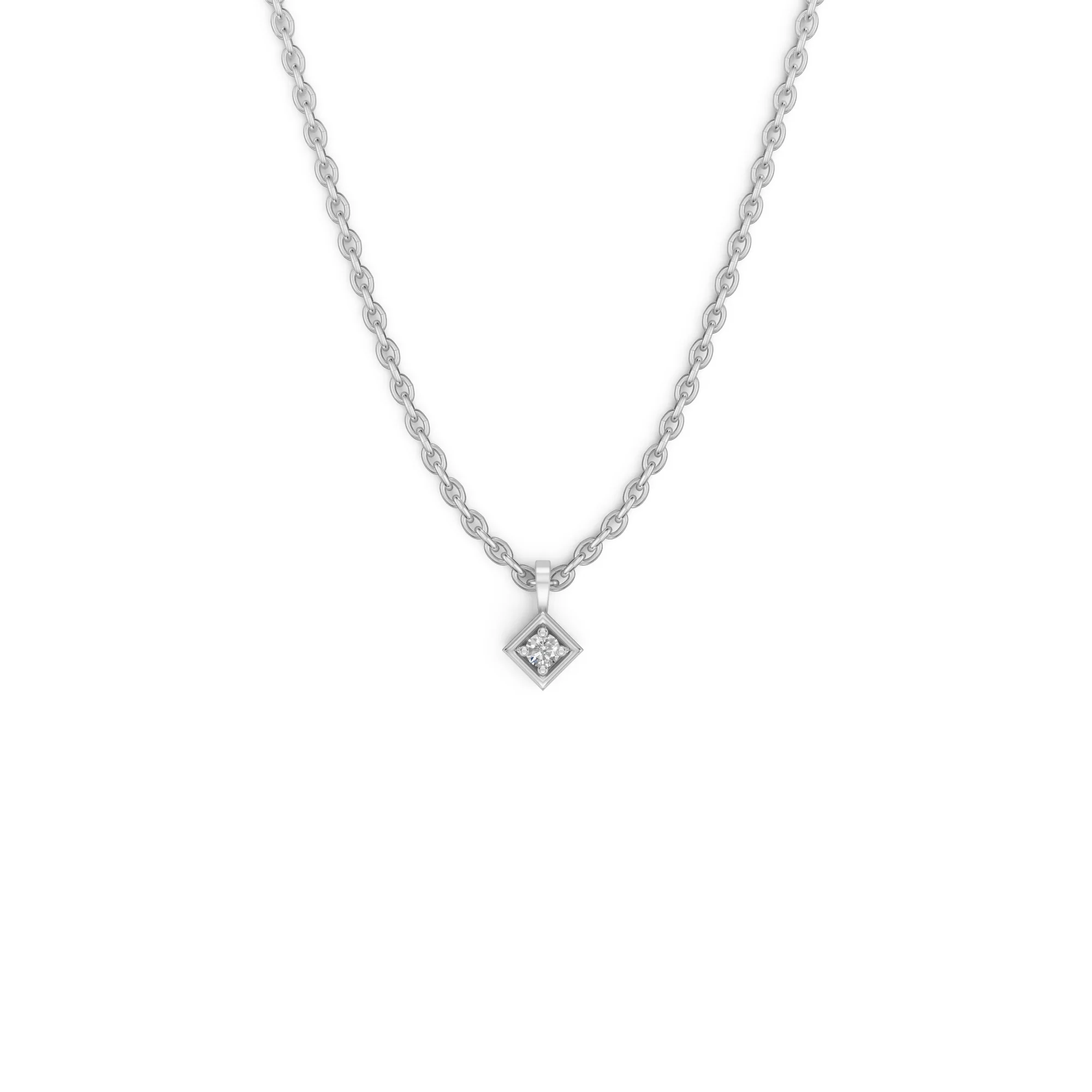 Dew Drop Pendant Necklace, view 2 — House of Mina