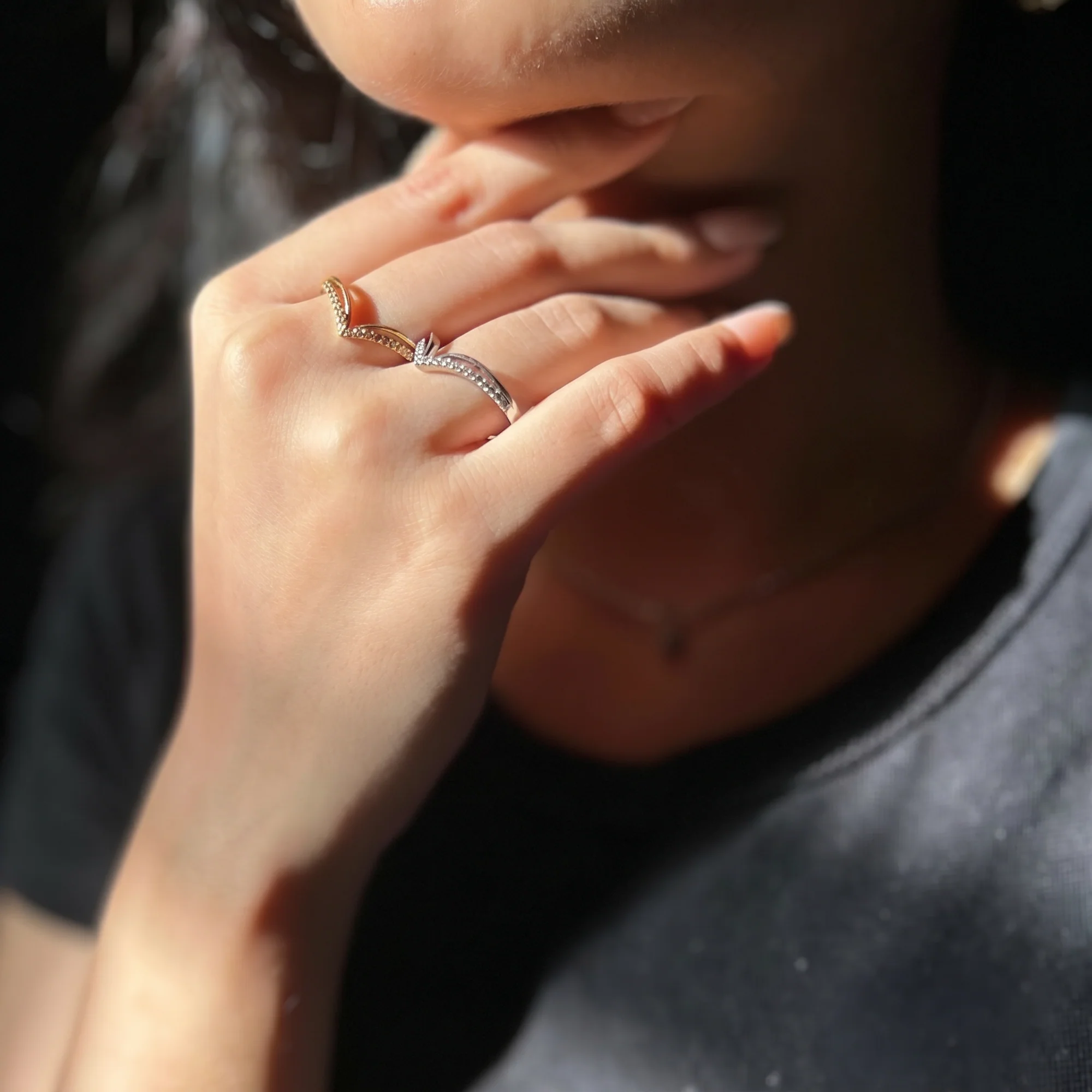 Diadem Ring, view 2 — House of Mina