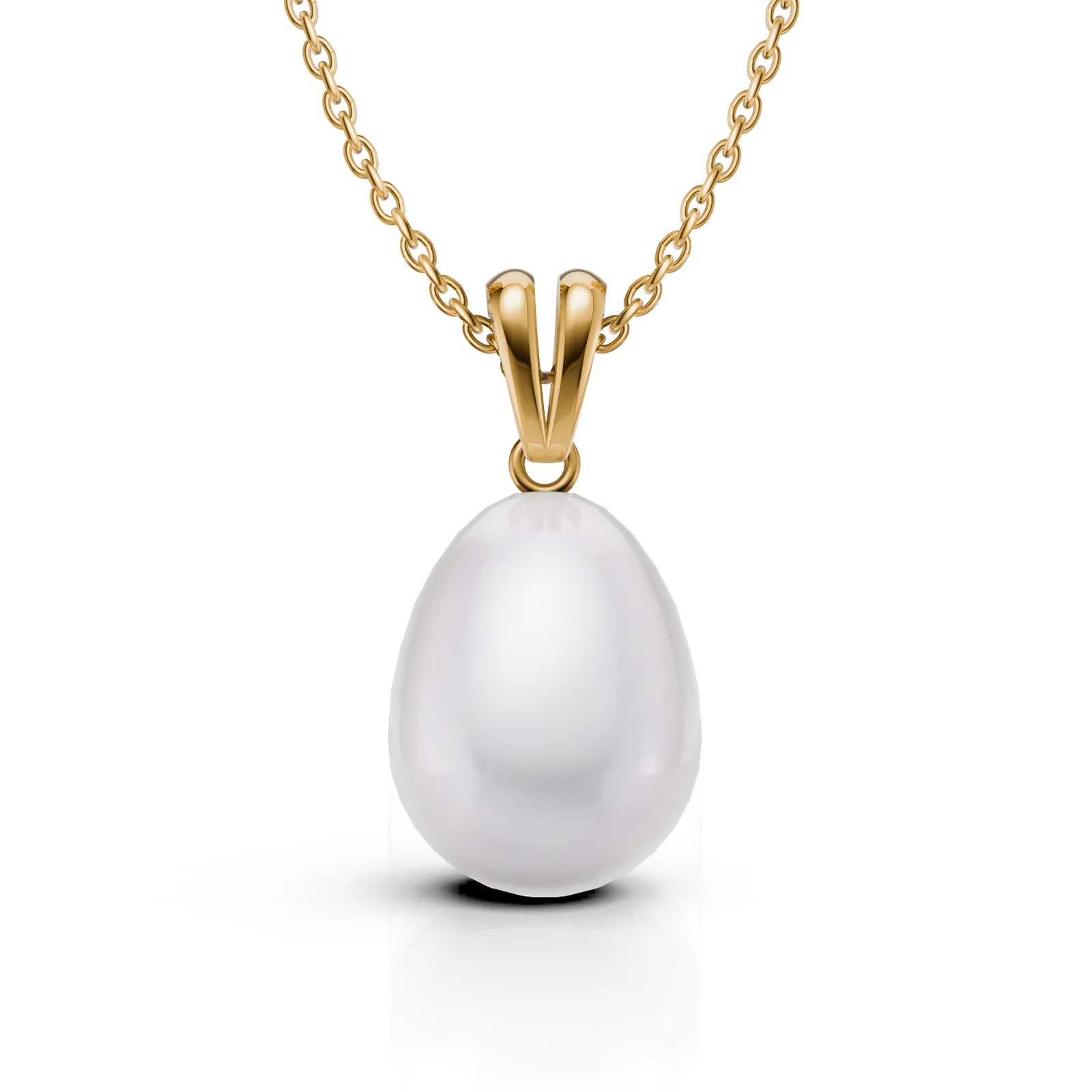 Drop Pearl Pendant, view 1 — House of Mina
