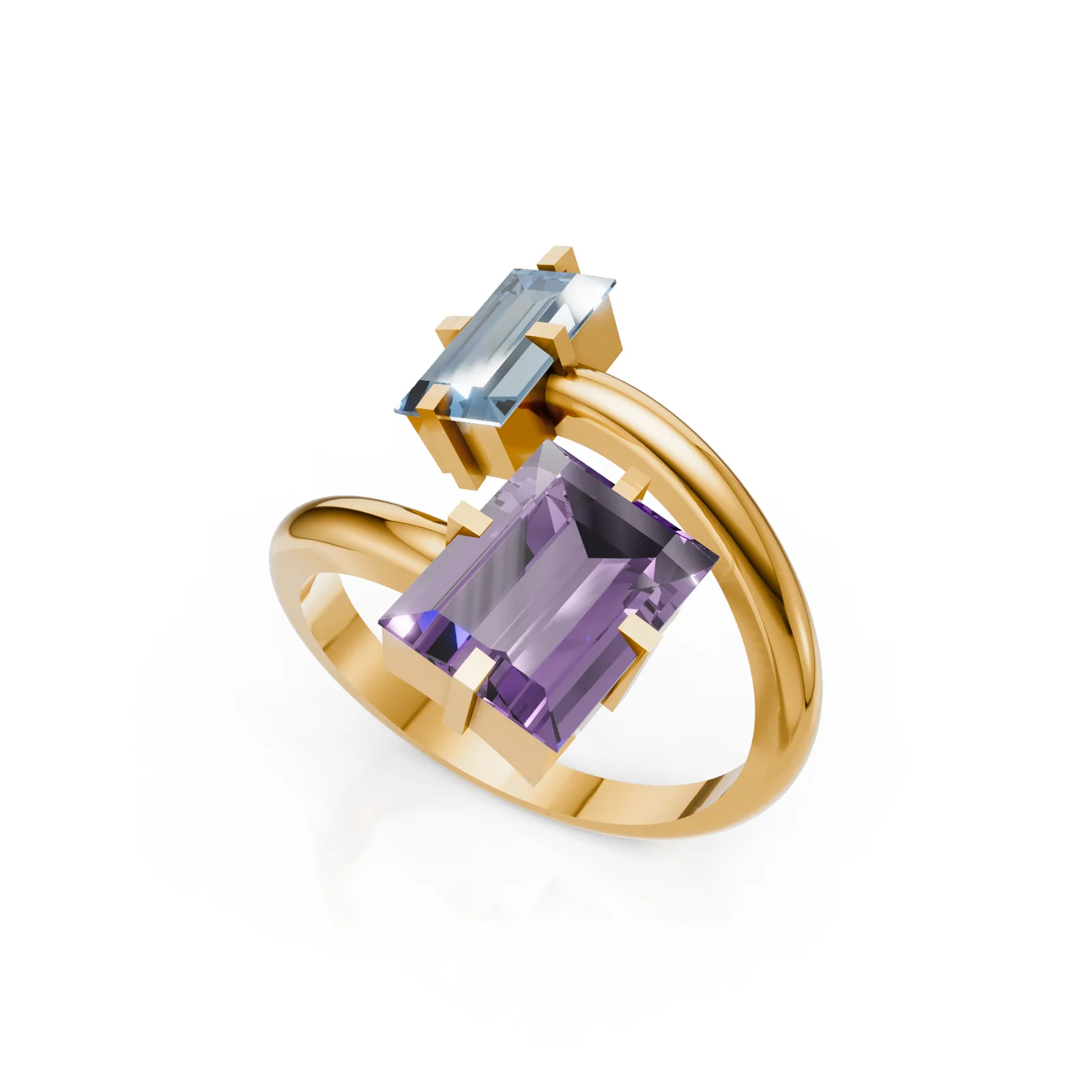 Duet Ring, view 4 — House of Mina