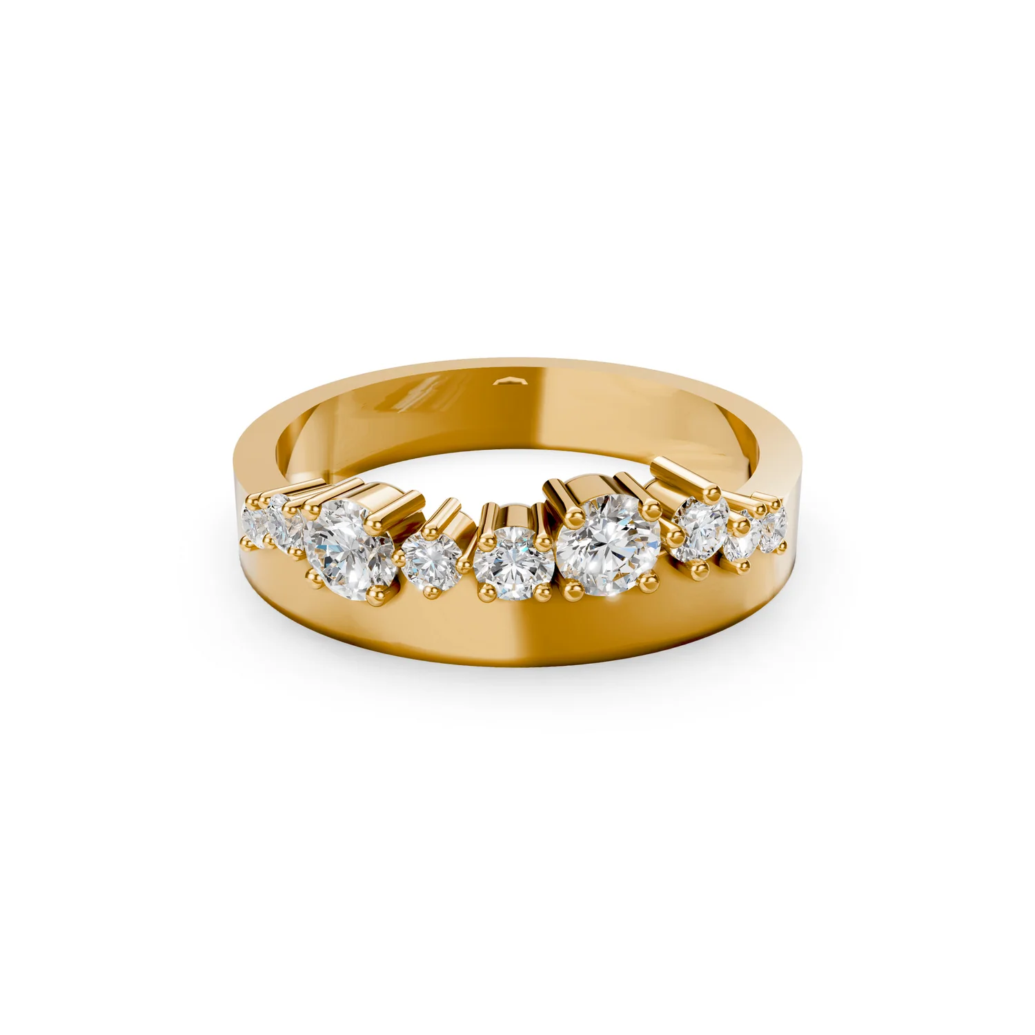 Echelon Ring, view 3 — House of Mina