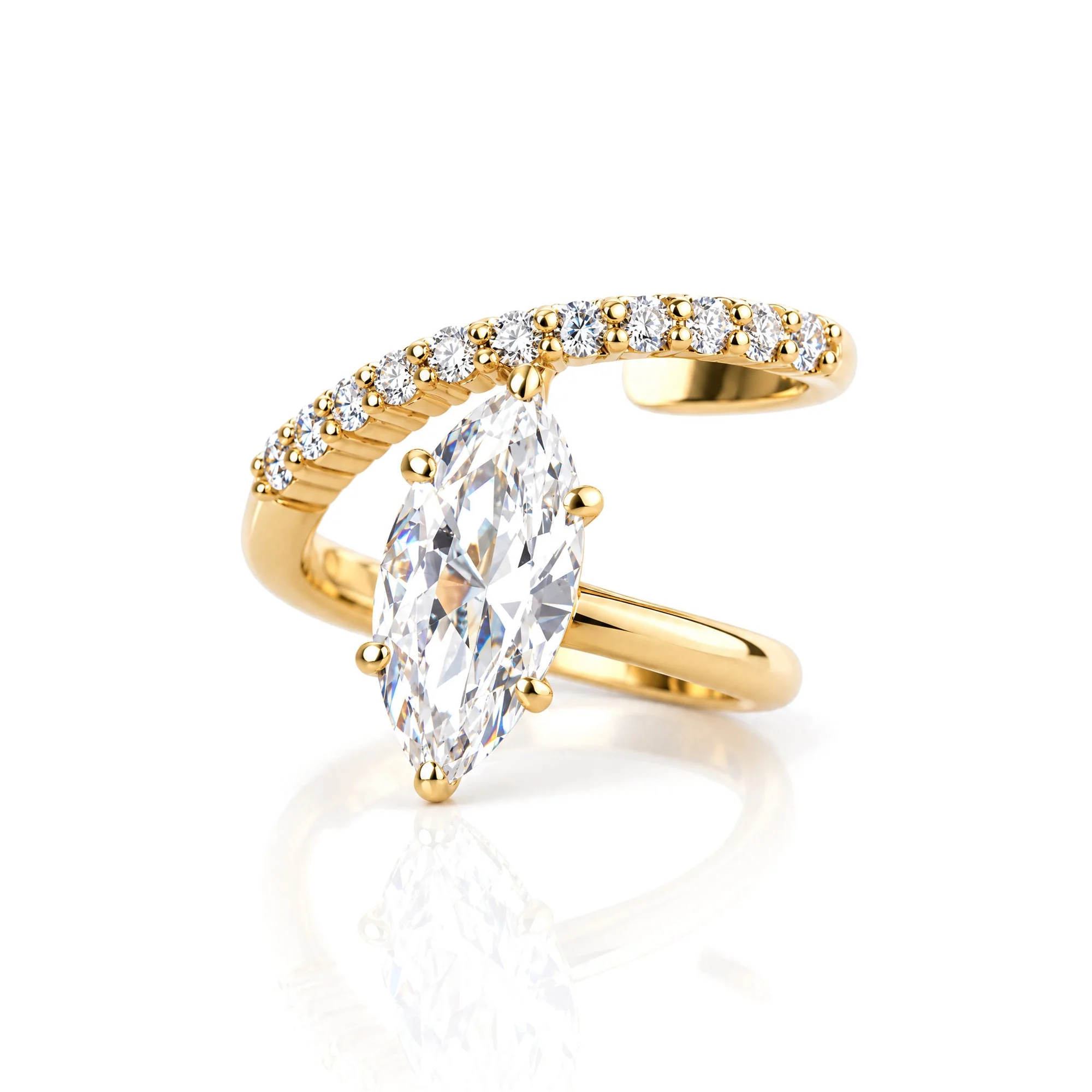 Elise Ring, view 4 — House of Mina
