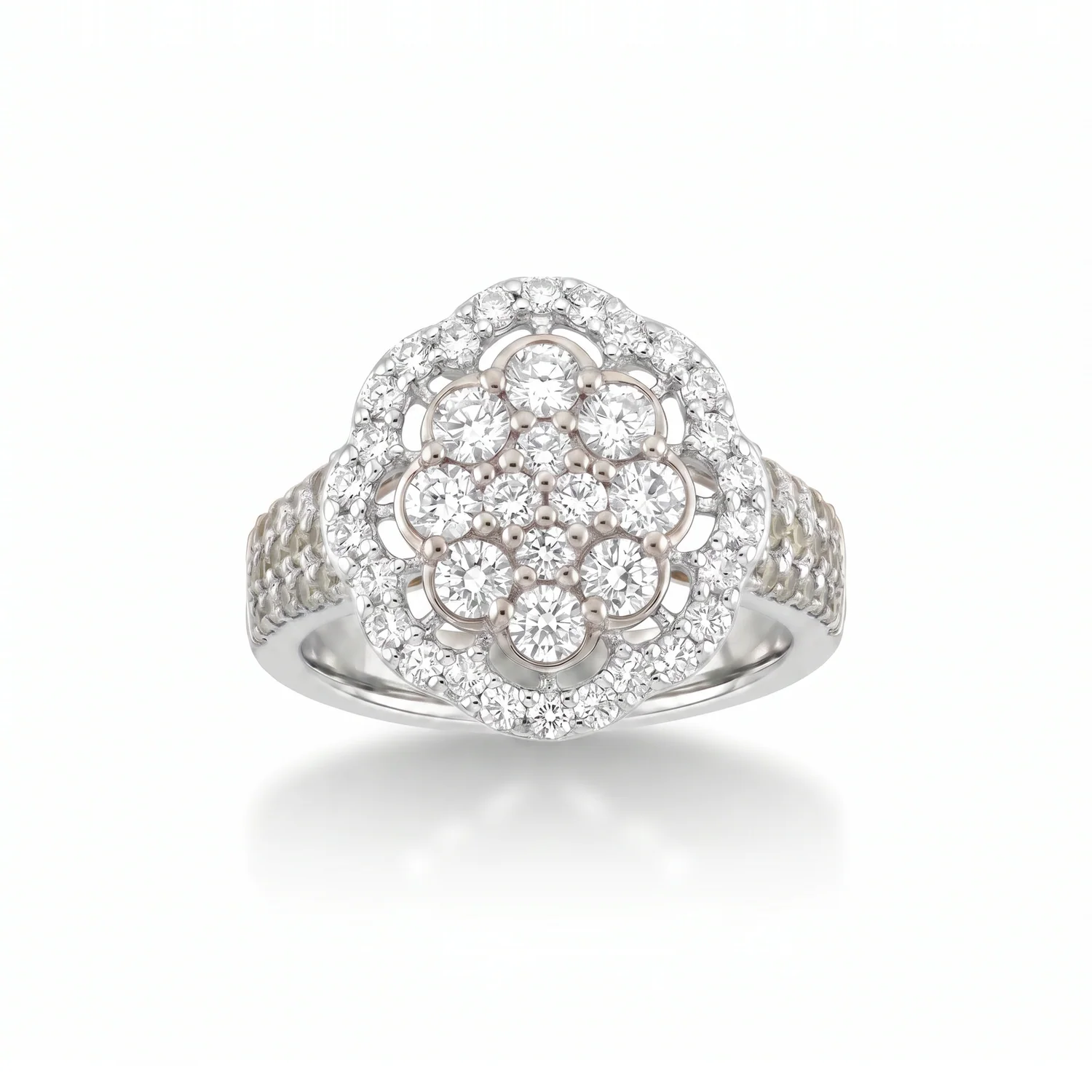 Elodie Floral Cocktail Ring