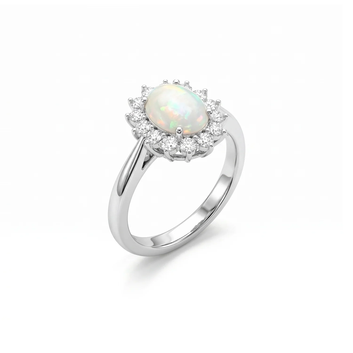 Ember Opal Ring, view 1 — House of Mina