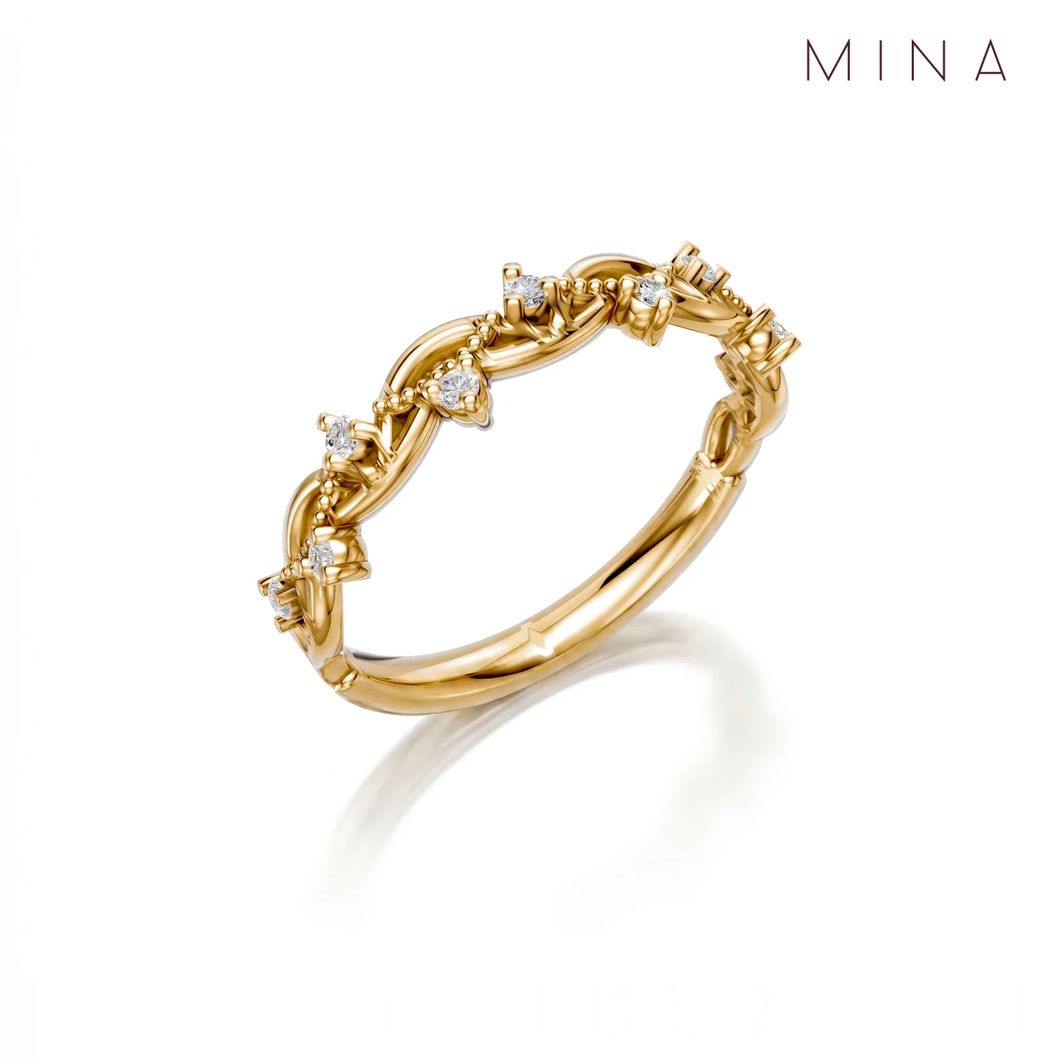 Eternal Vine Ring, view 1 — House of Mina