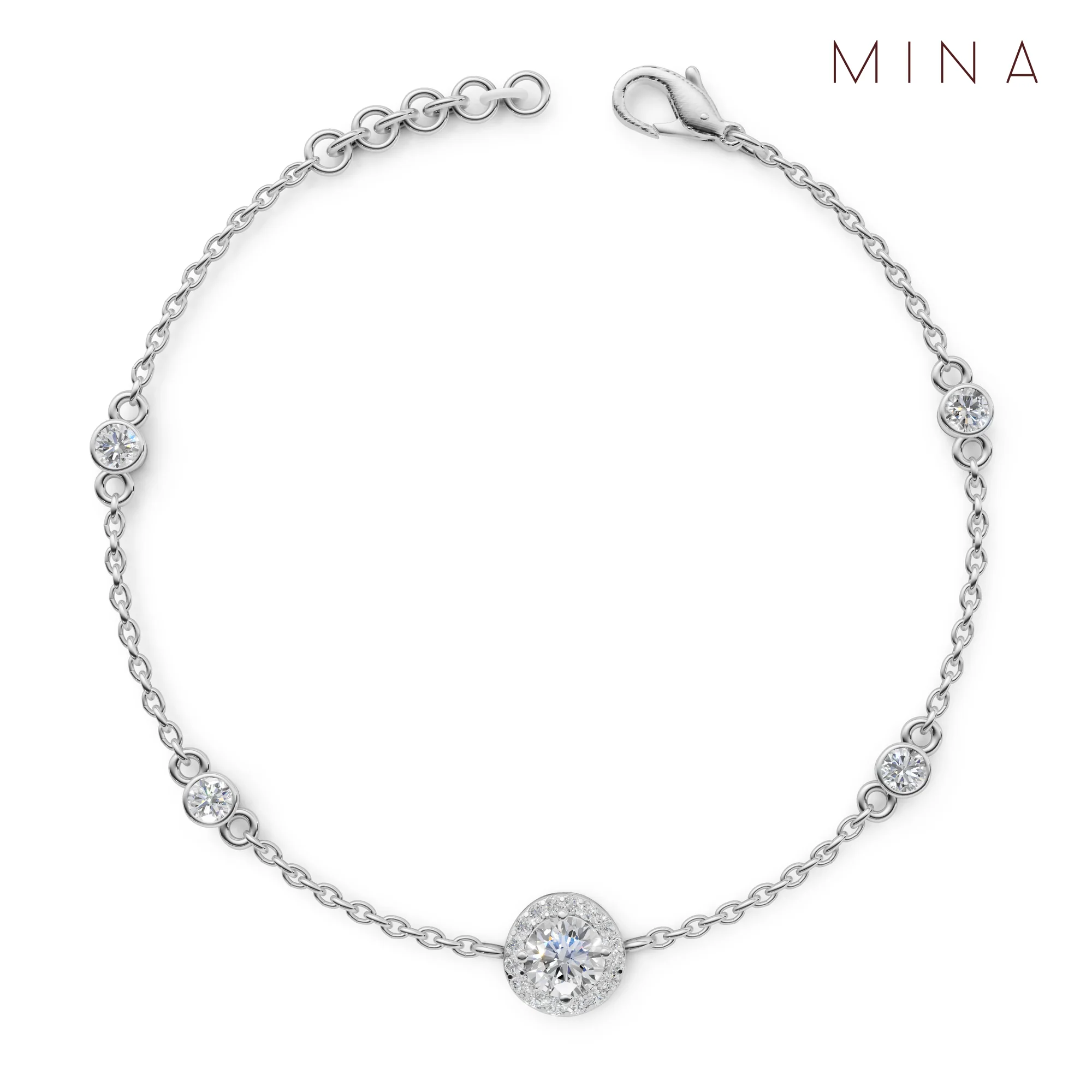 Halo Bracelet, view 1 — House of Mina