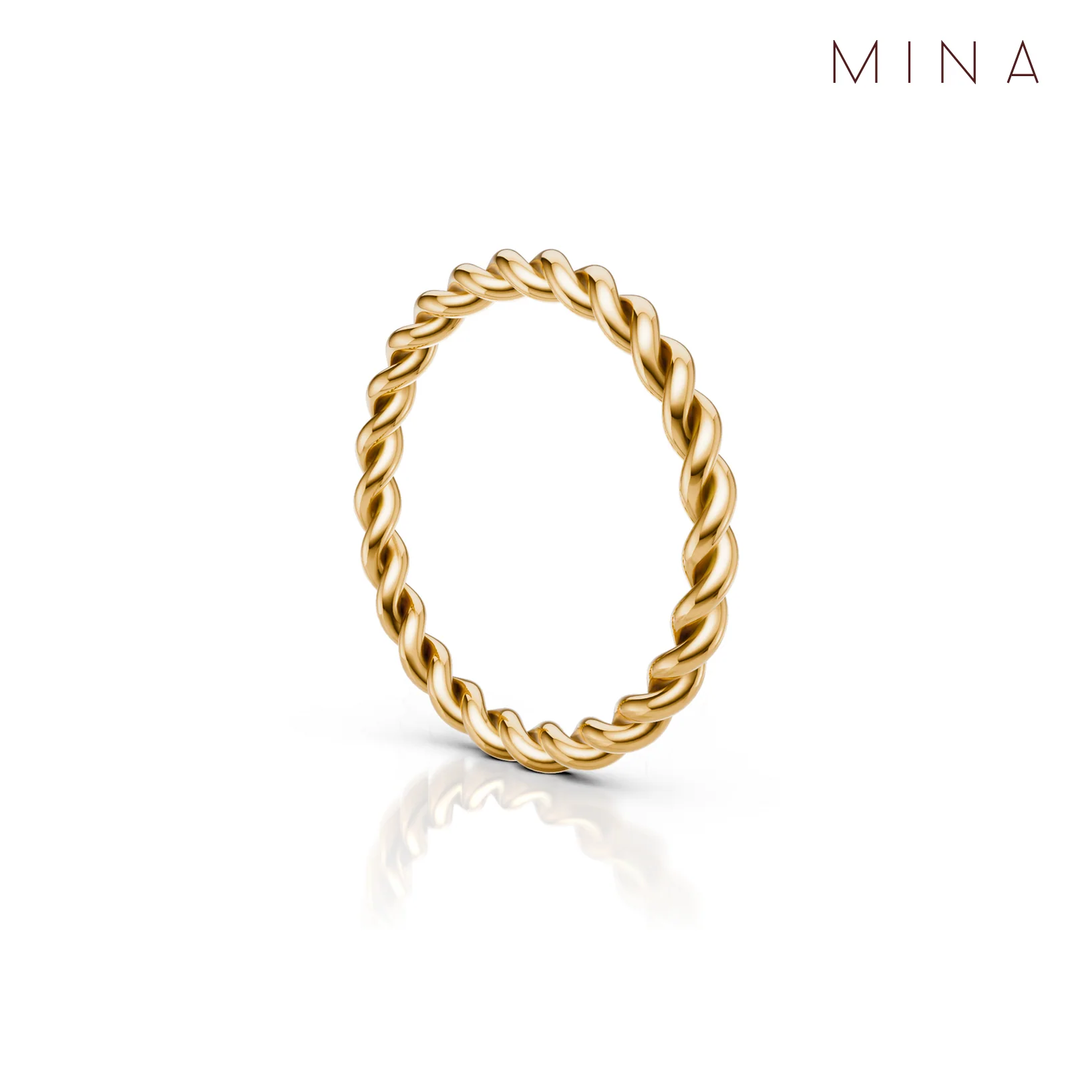 Infinity Ring Stack, view 4 — House of Mina