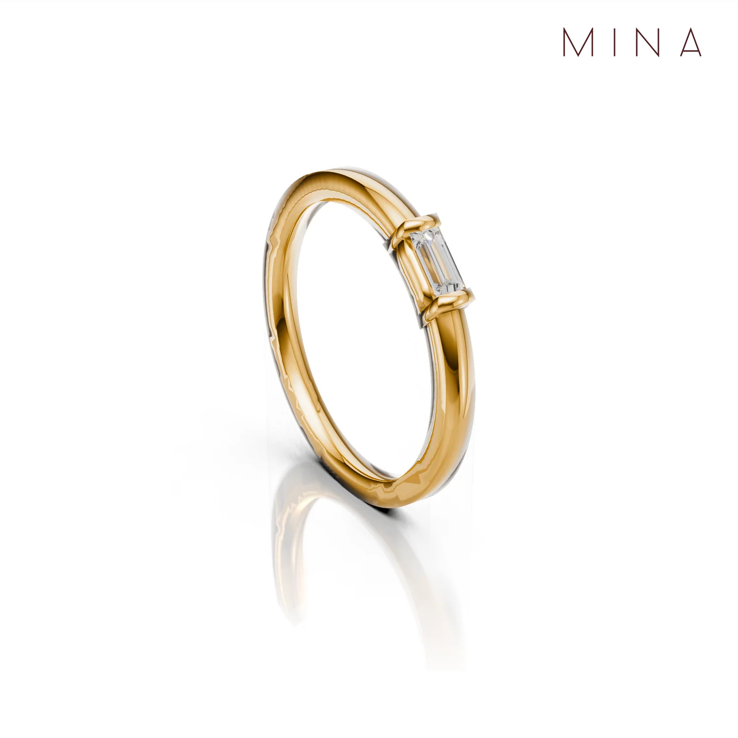 Infinity Ring Stack, view 6 — House of Mina