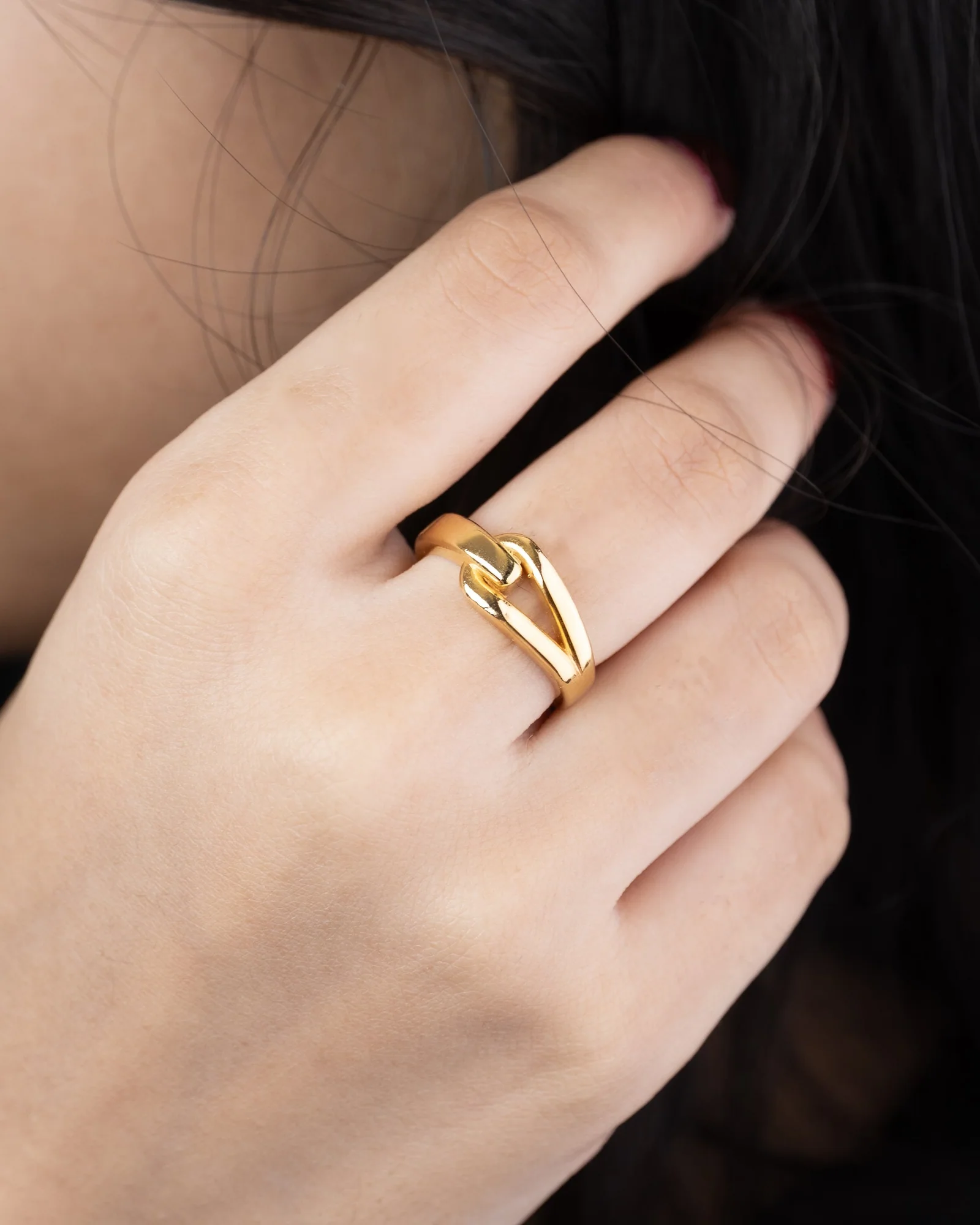 Juno Knot Ring, view 2 — House of Mina