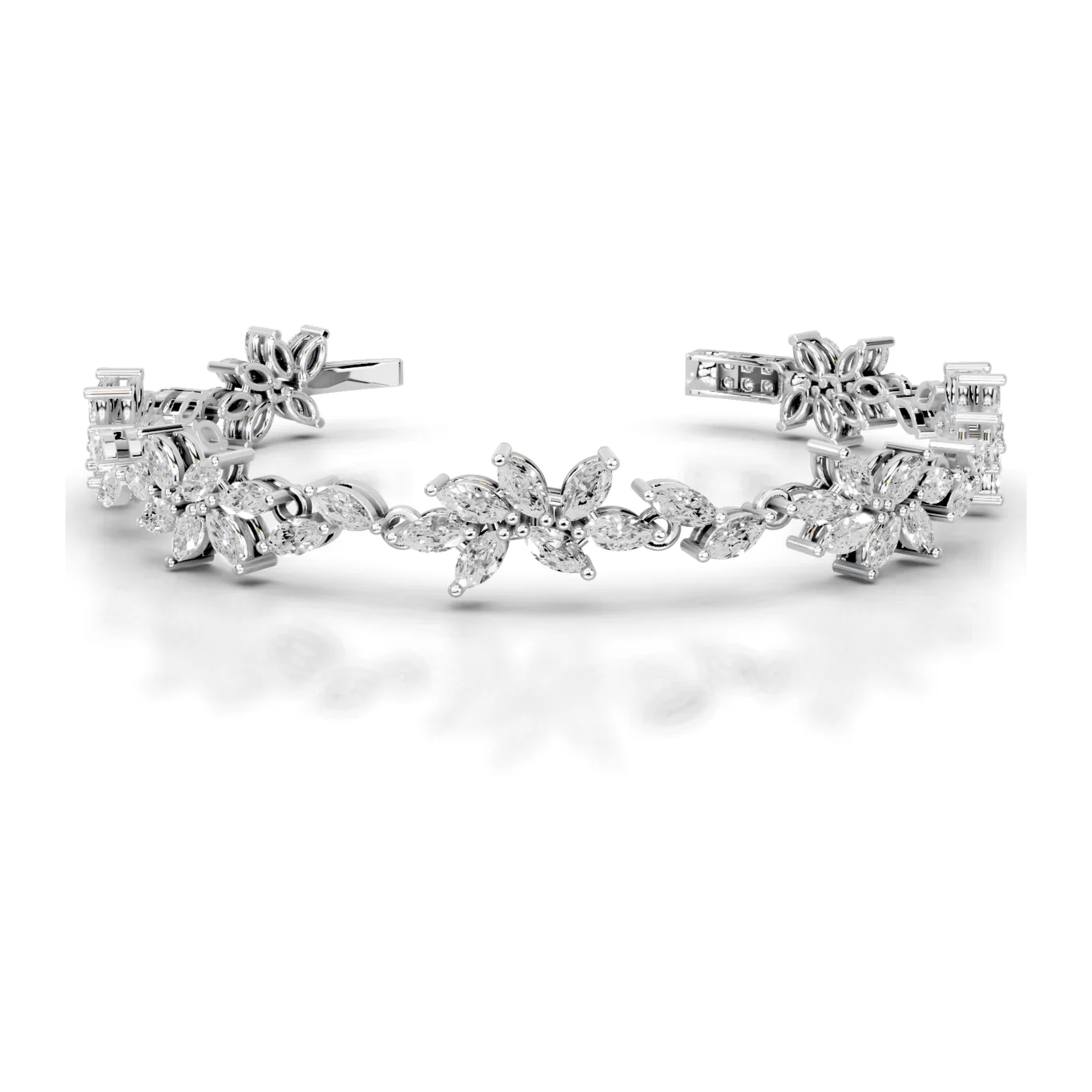 Leaf Bracelet, view 2 — House of Mina