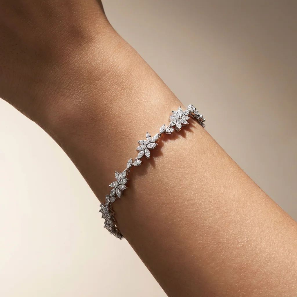 Leaf Bracelet, view 3 — House of Mina