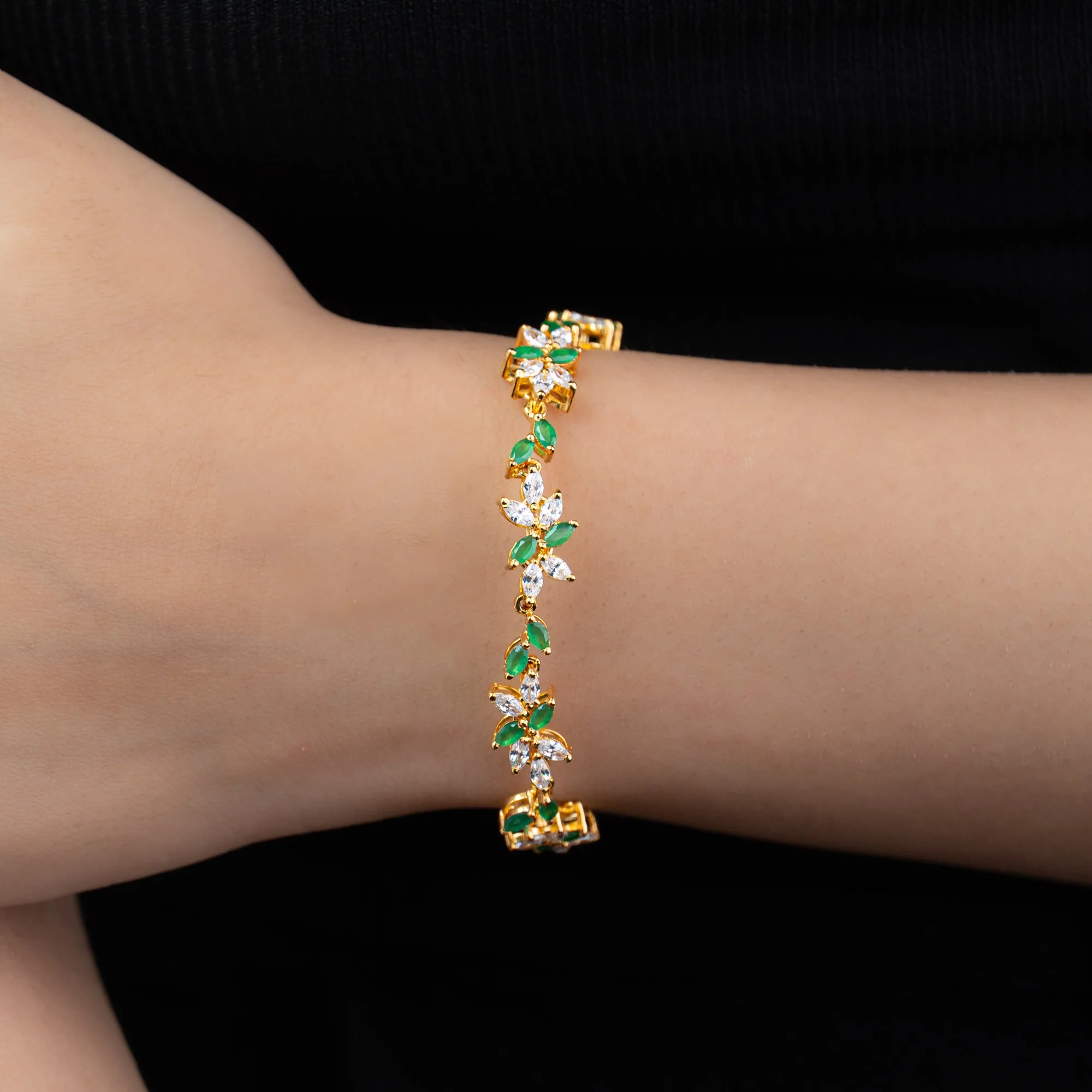 Leaf Bracelet, view 5 — House of Mina