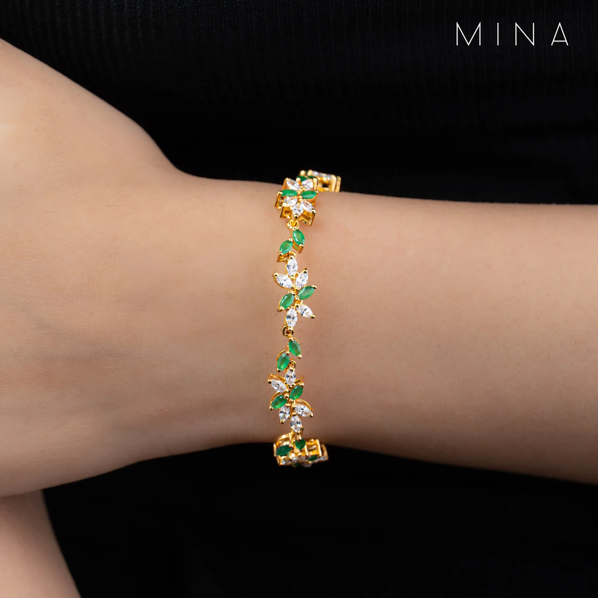 Leaf Bracelet, view 5 — House of Mina