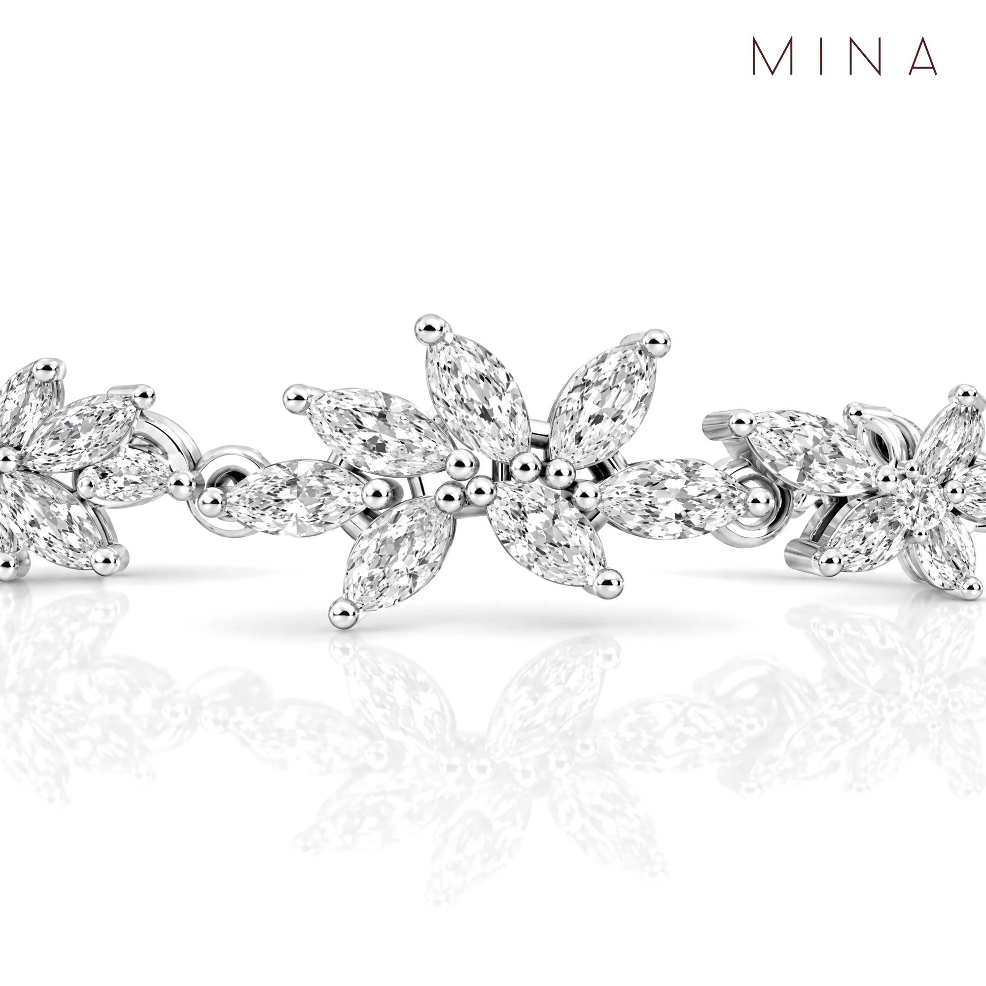 Leaf Bracelet, view 6 — House of Mina