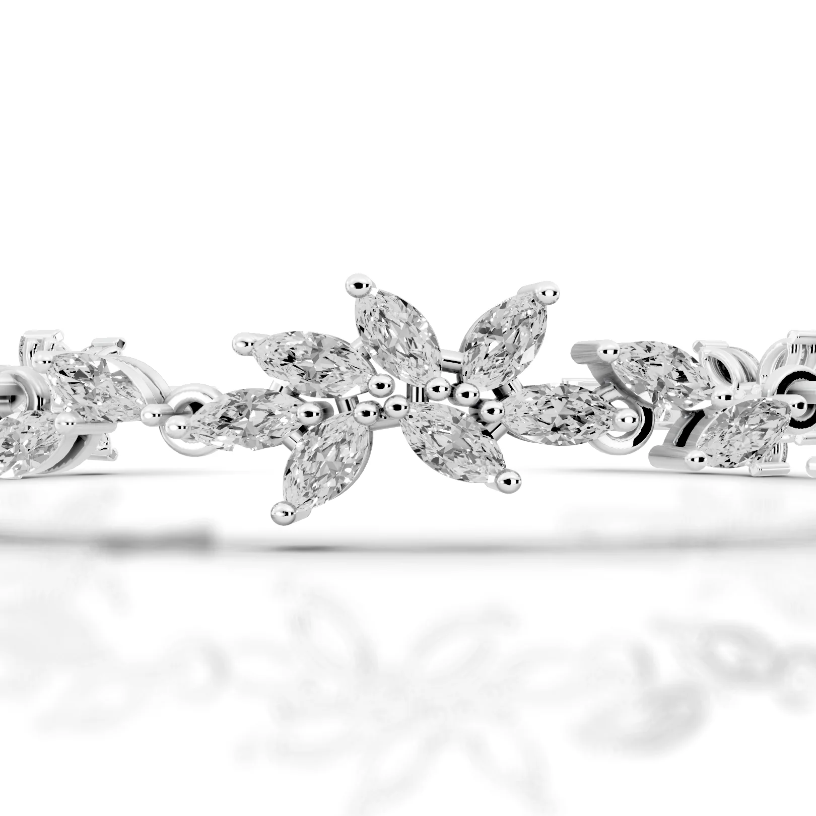 Leaf Bracelet, view 7 — House of Mina