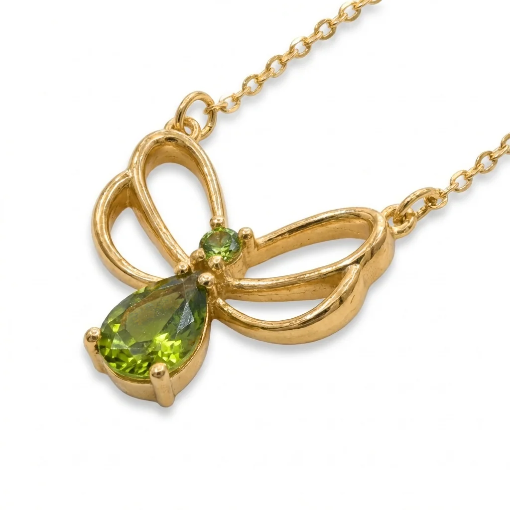 Lena Necklace, view 3 — House of Mina