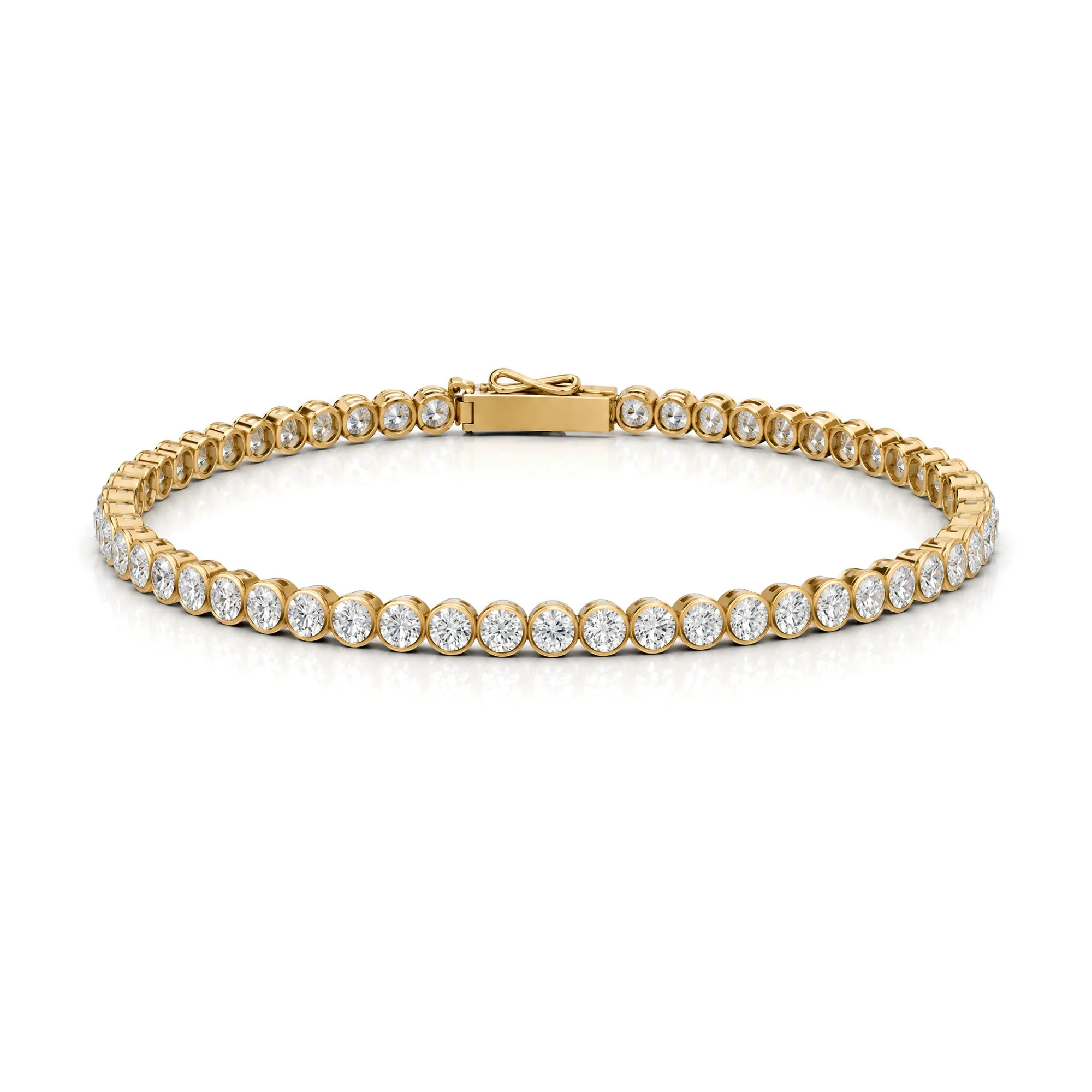 Lyra Tennis Bracelet, view 4 — House of Mina