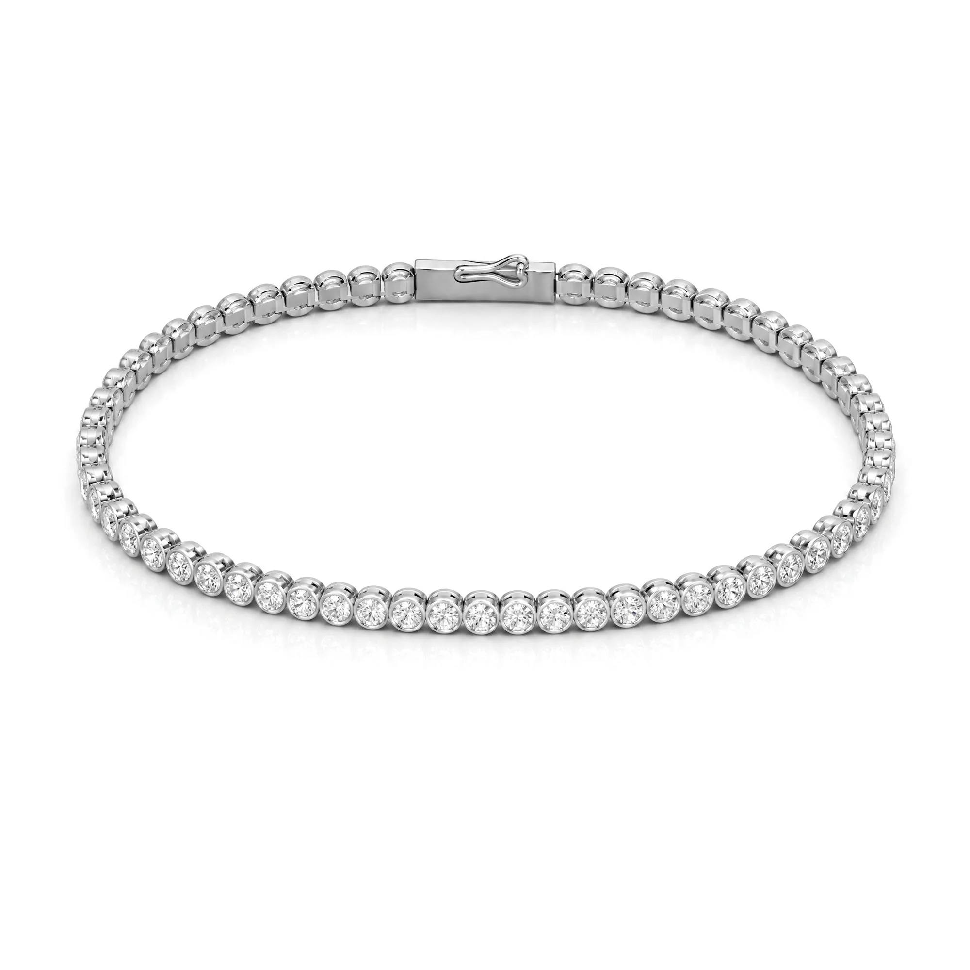 Lyra Tennis Bracelet, view 6 — House of Mina