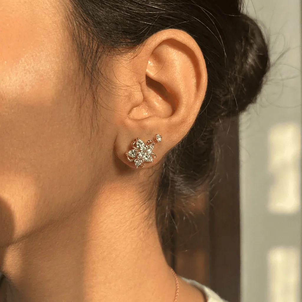 Mimi Studs, view 2 — House of Mina