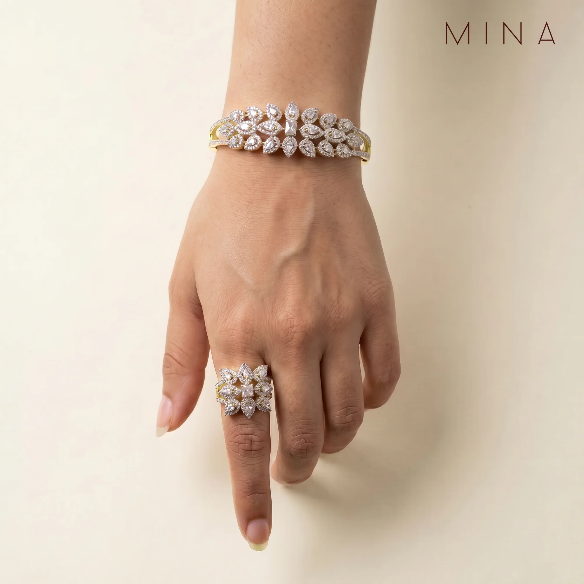 Pavé Vine Set, view 1 — House of Mina