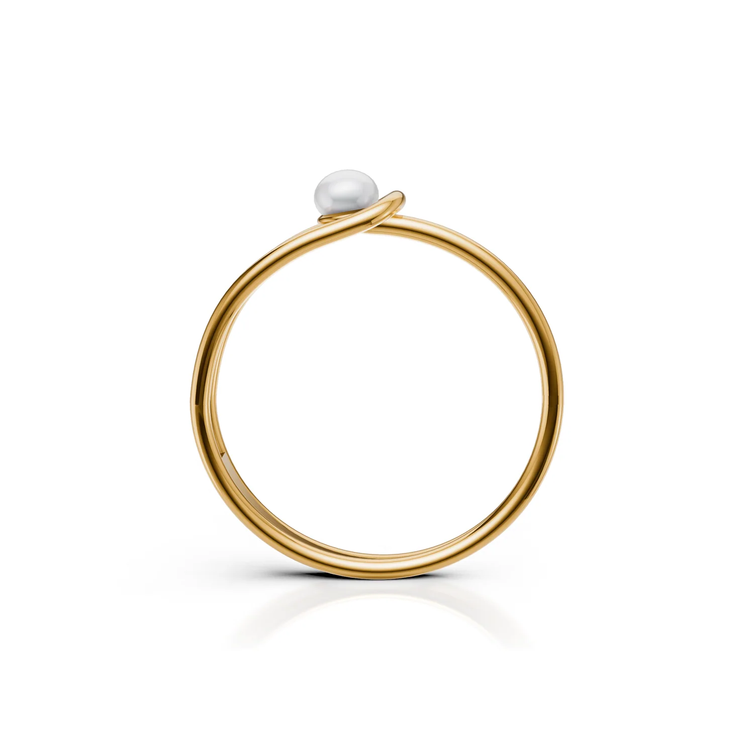 Pearl Orb Ring, view 3 — House of Mina