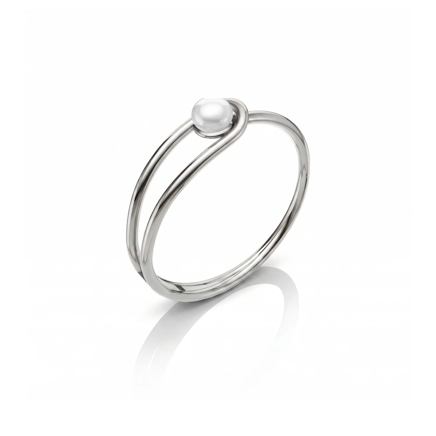 Pearl Orb Ring, view 4 — House of Mina