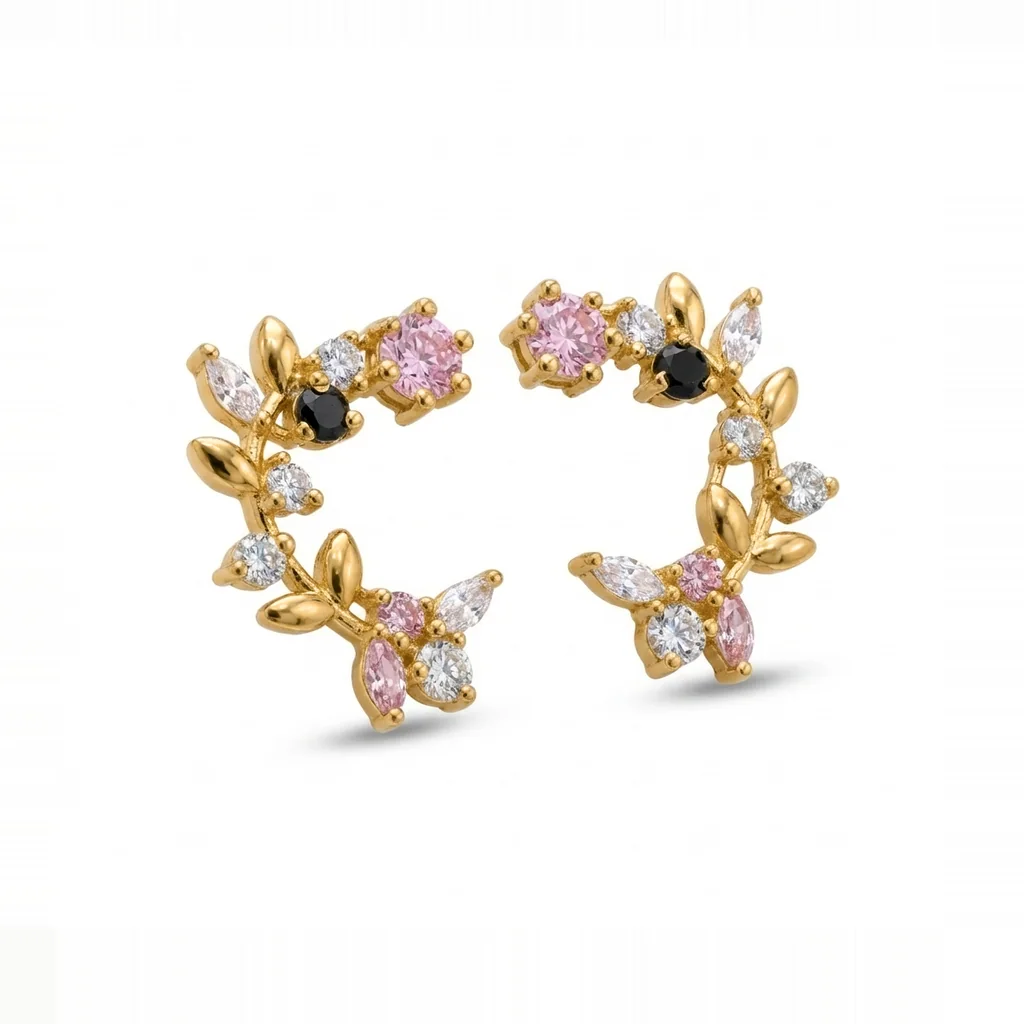 Posy Earrings, view 4 — House of Mina