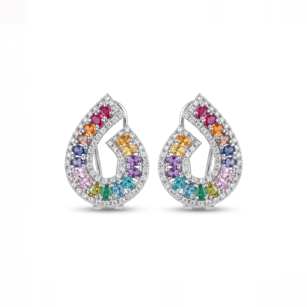 Rainbow Studs
