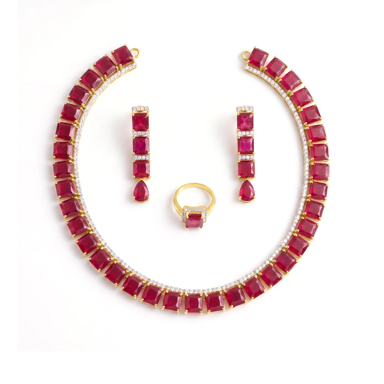 Ruby Line Set, view 1 — House of Mina