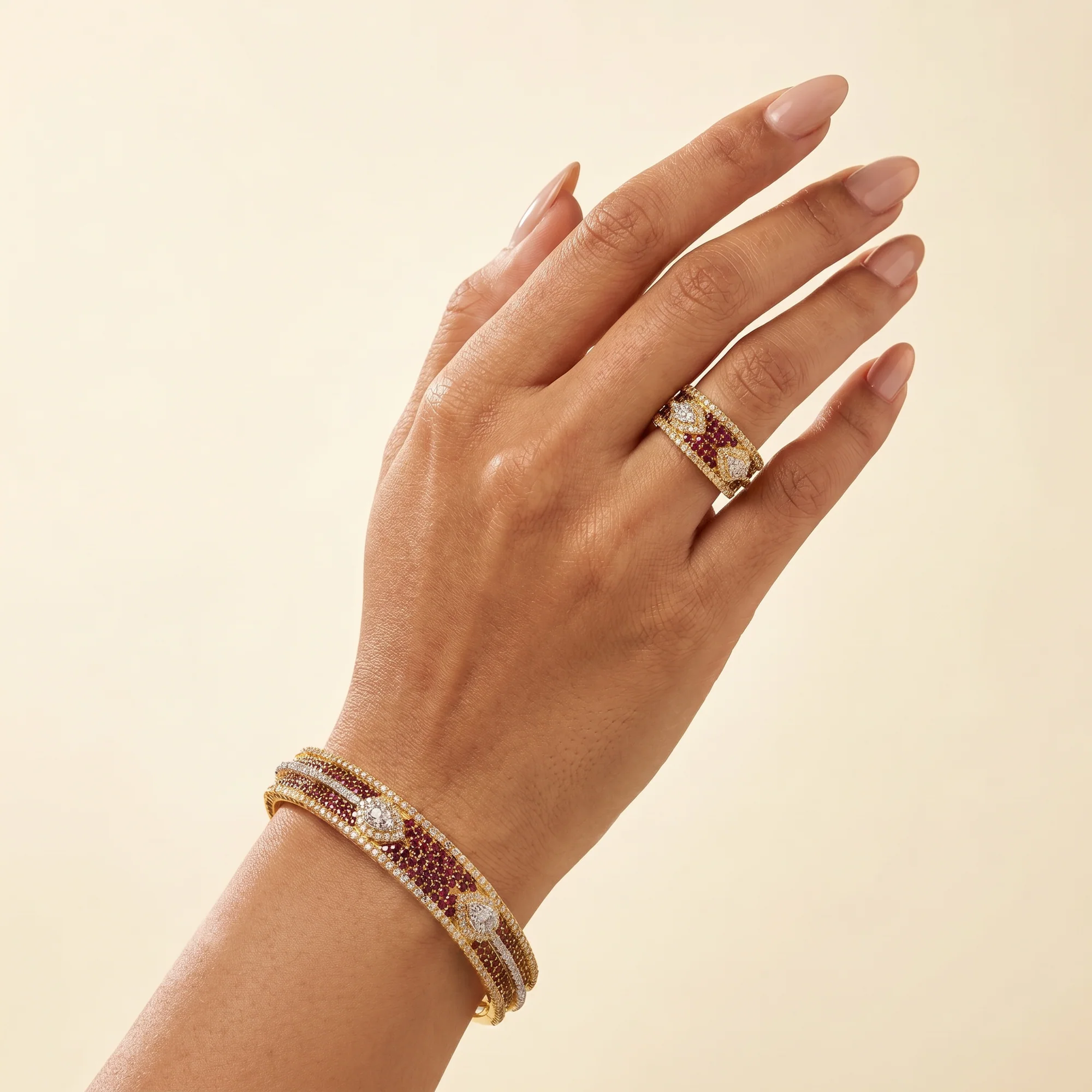 Ruby Stack Set, view 1 — House of Mina