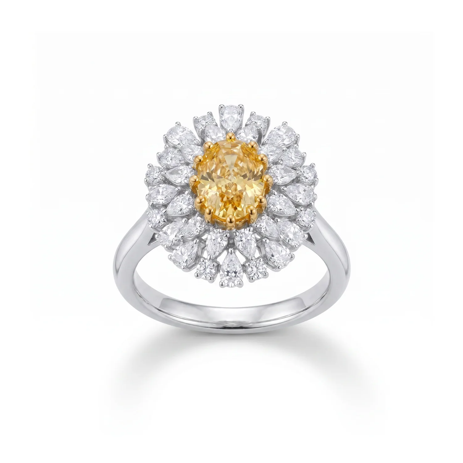 Solara Sapphire Ring, view 5 — House of Mina