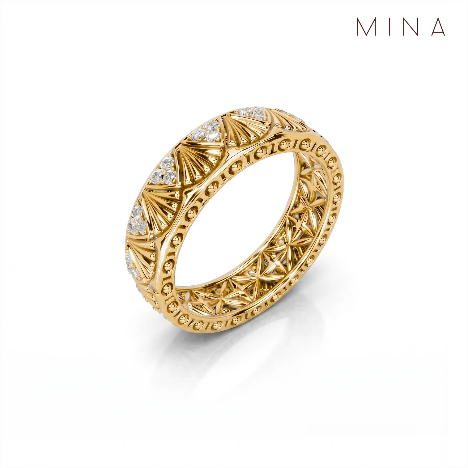 The Gilded Ring, view 1 — House of Mina