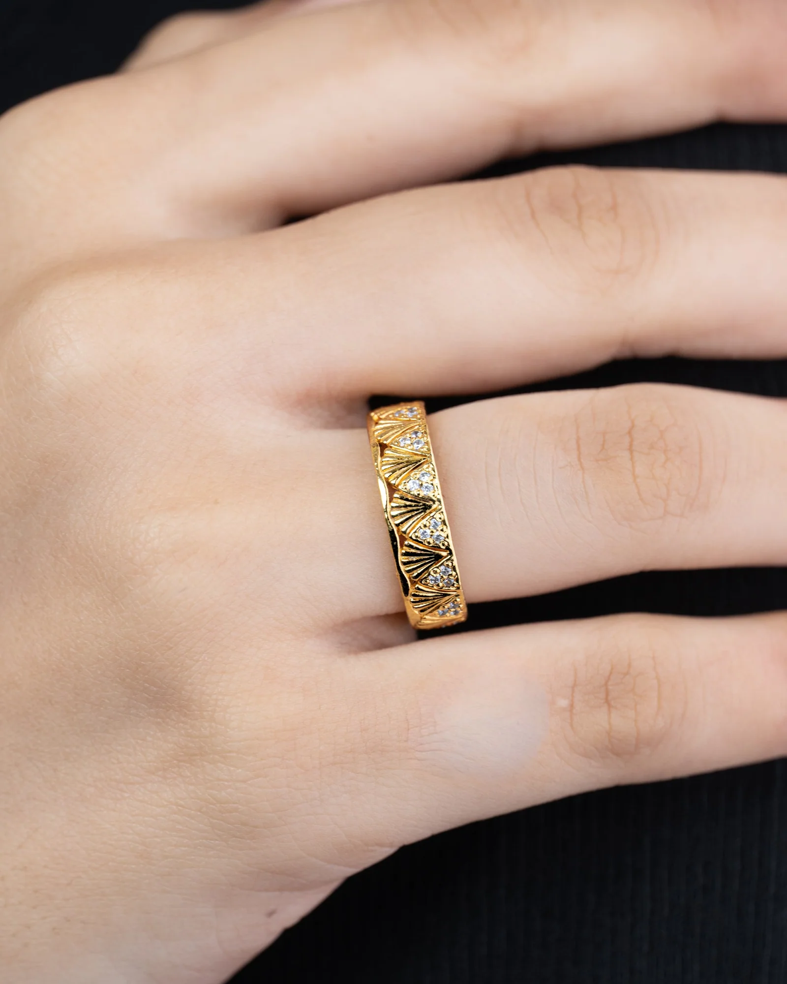 The Gilded Ring, view 3 — House of Mina