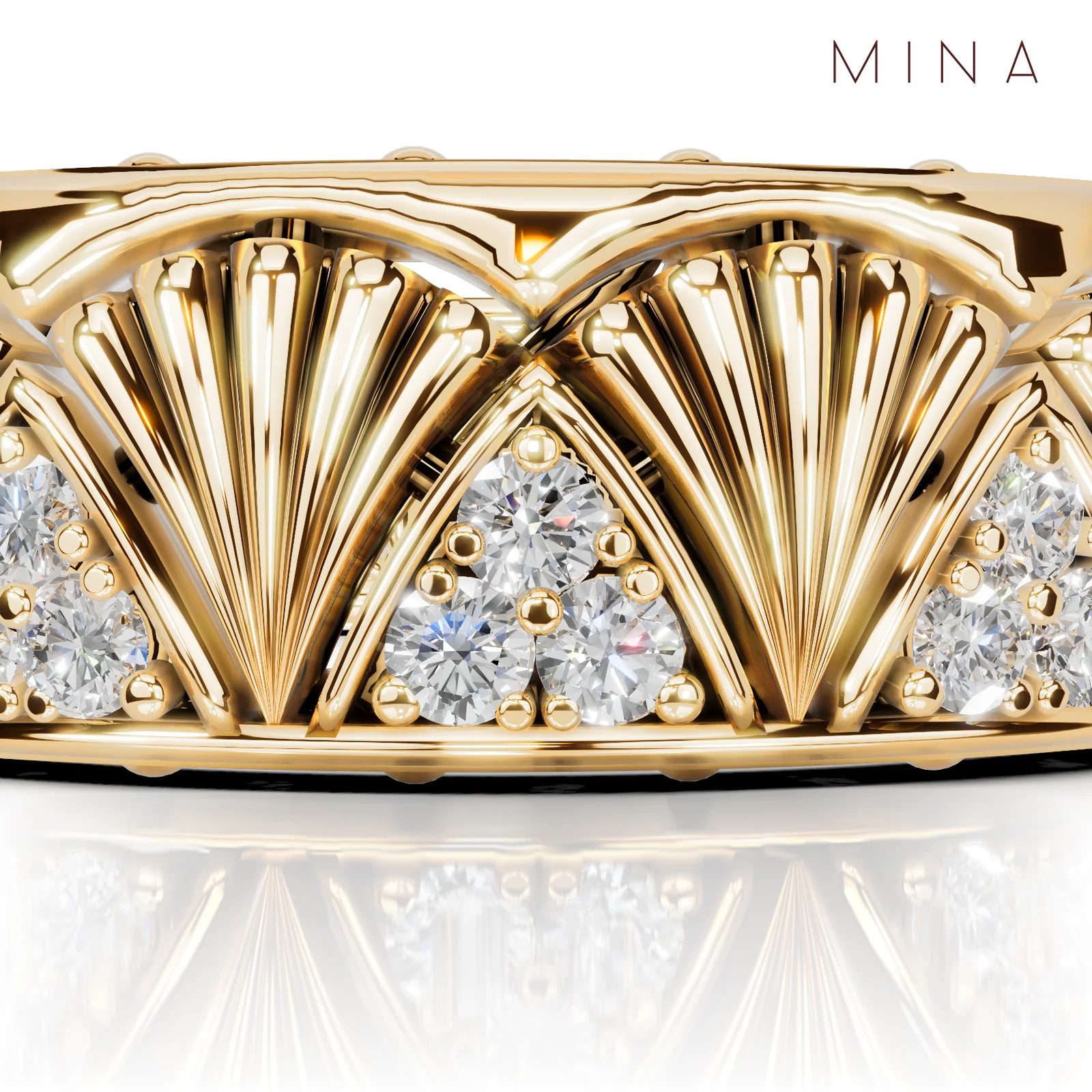 The Gilded Ring, view 4 — House of Mina