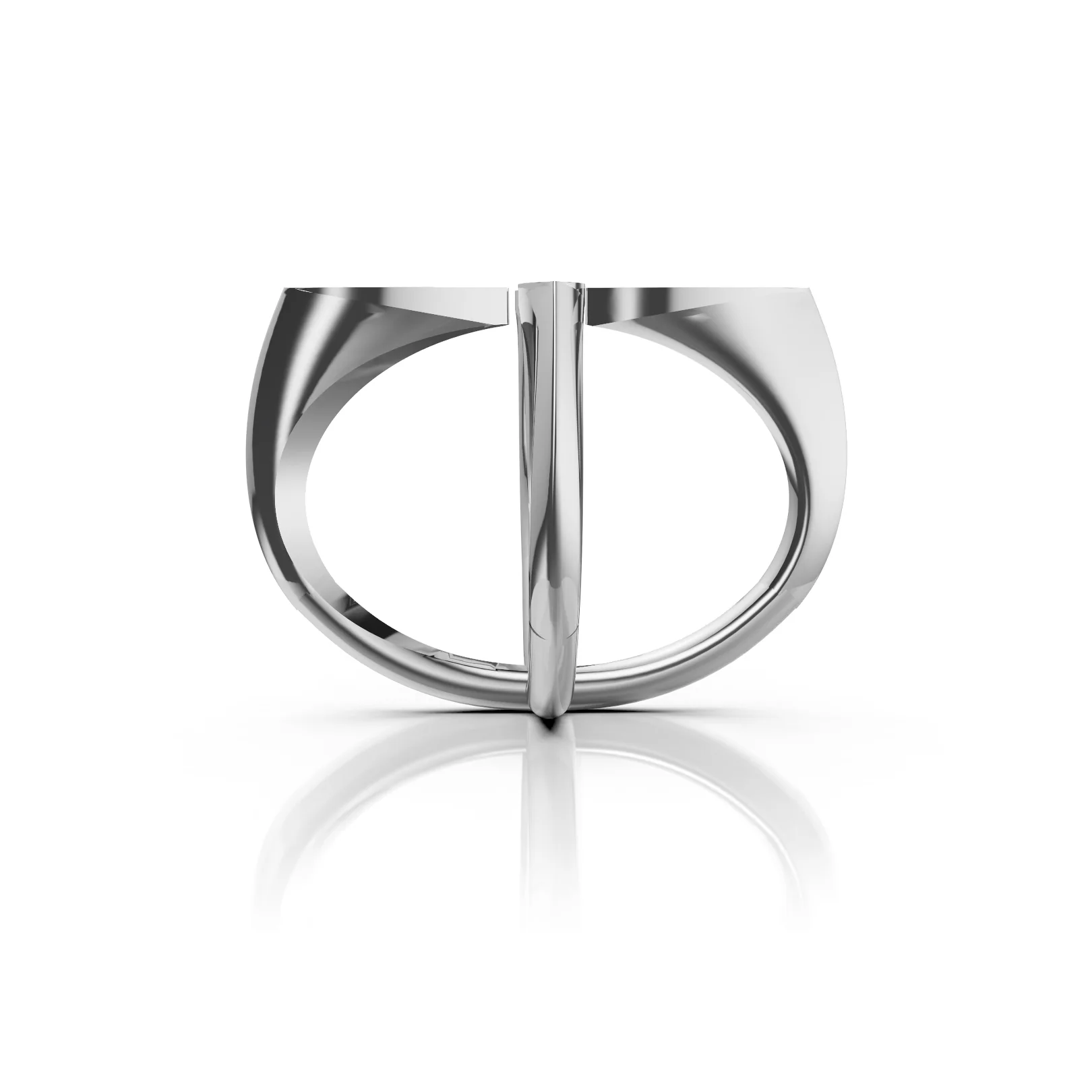 The 'X' Ring, view 4 — House of Mina