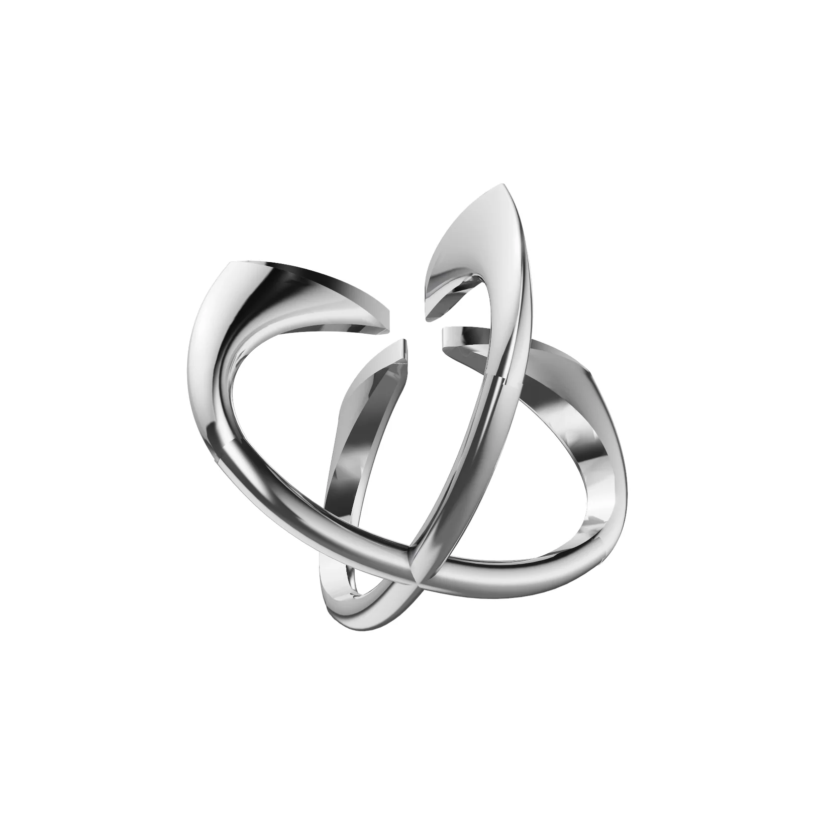 The 'X' Ring, view 5 — House of Mina