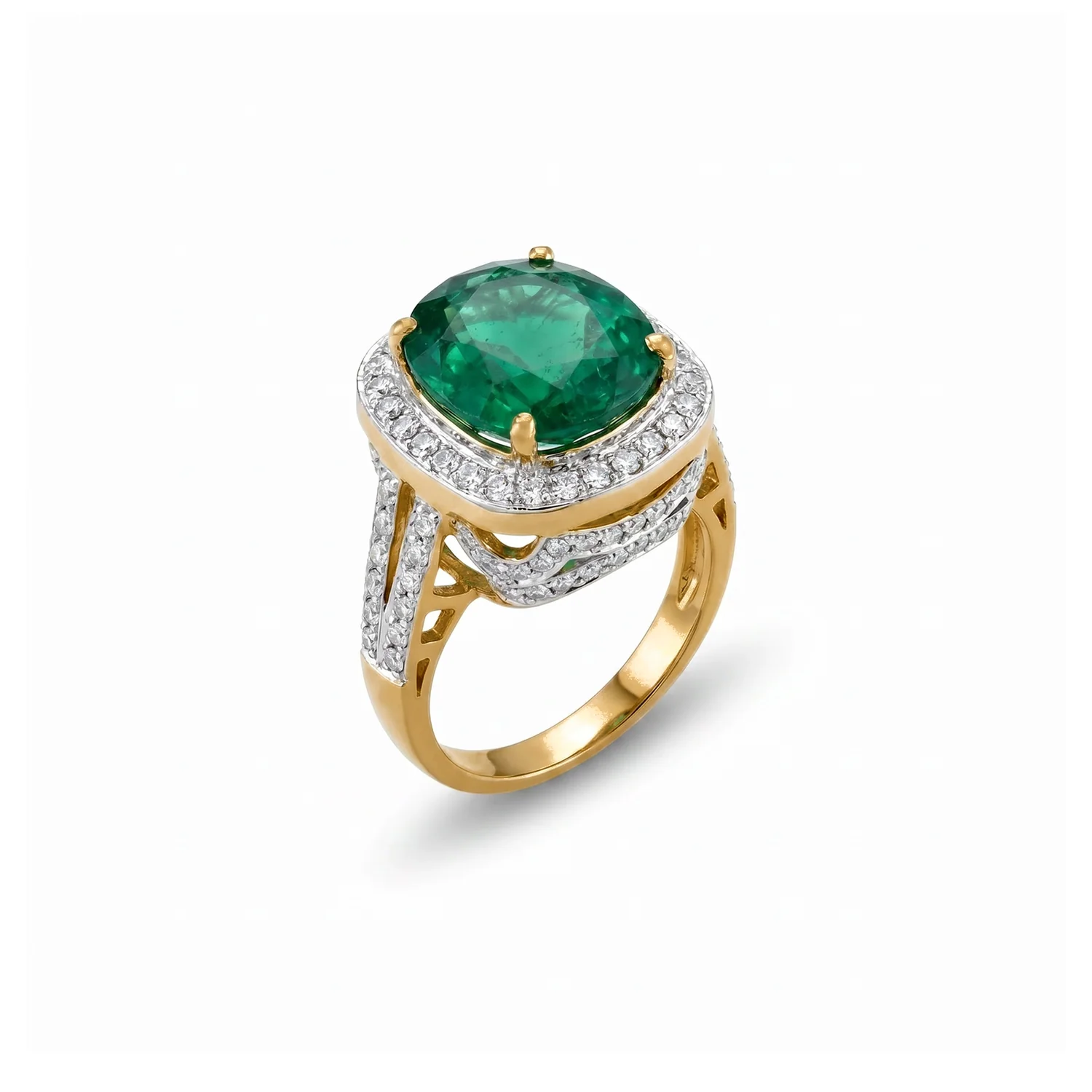 Cushion Cocktail Ring, view 1 — House of Mina