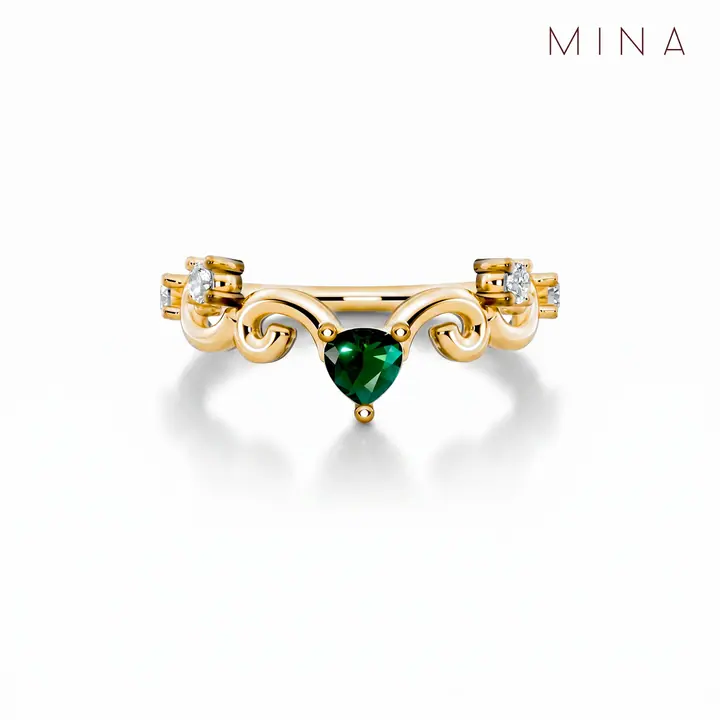Birthstone Dainty Ring — Everyday Rings, House of Mina